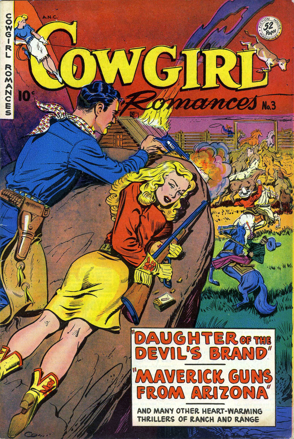 Read online Cowgirl Romances (1950) comic -  Issue #3 - 1