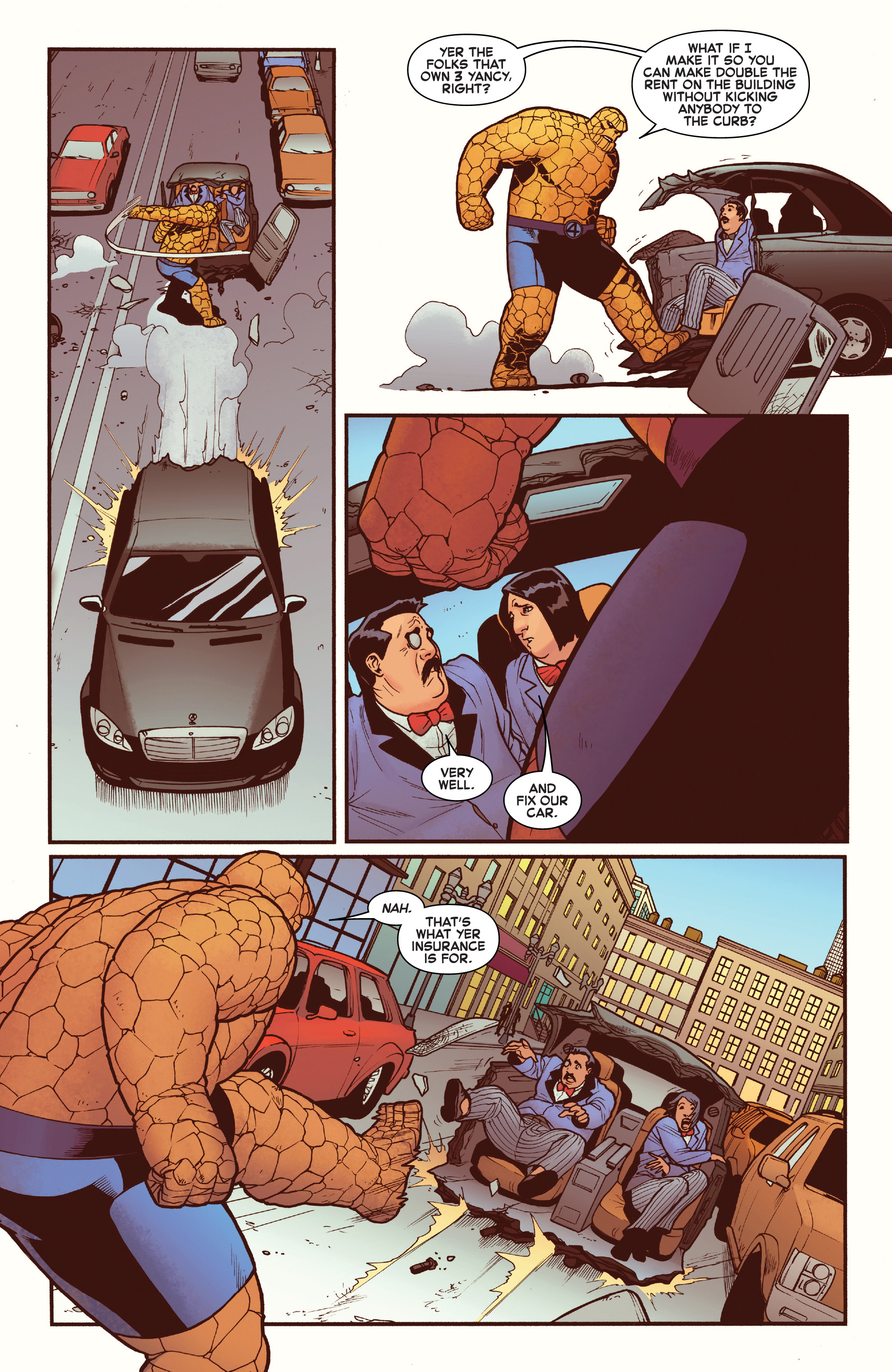 Read online Fantastic Four: 4 Yancy Street comic -  Issue # Full - 23