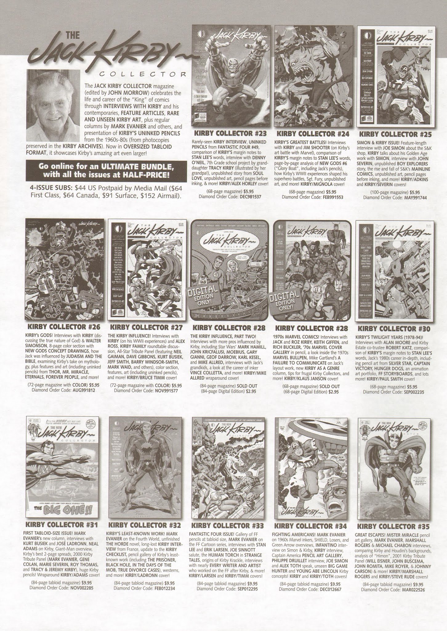 Read online The Jack Kirby Collector comic -  Issue #51 - 73