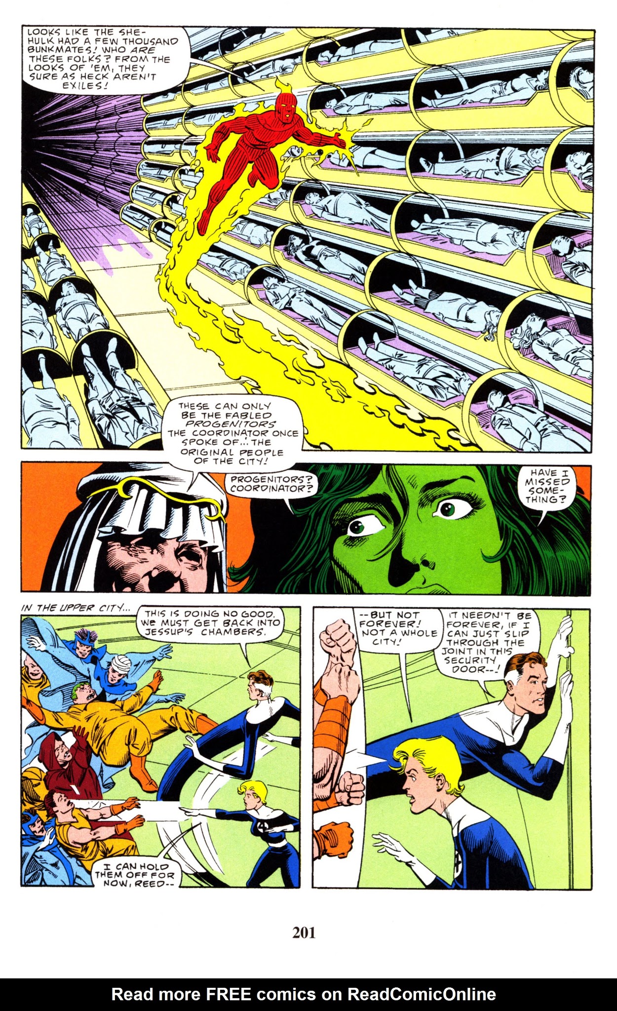 Read online Fantastic Four Visionaries: John Byrne comic -  Issue # TPB 8 - 201