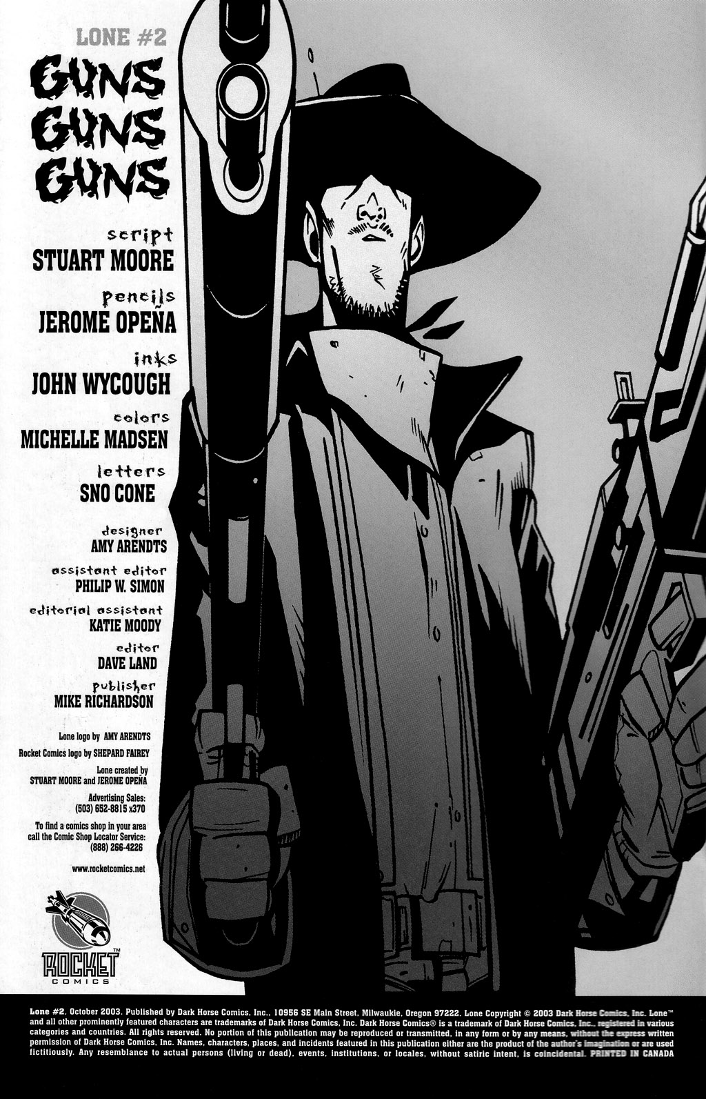 Read online Lone comic -  Issue #2 - 2