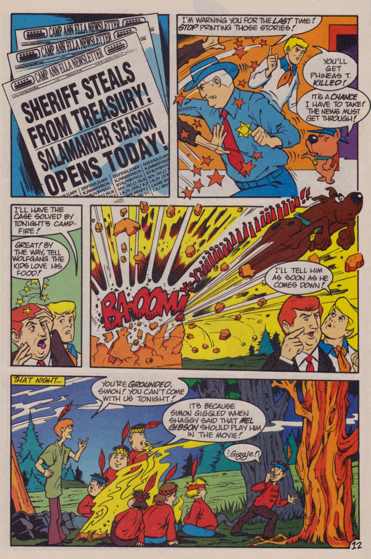 Read online Scooby-Doo (1995) comic -  Issue #11 - 14