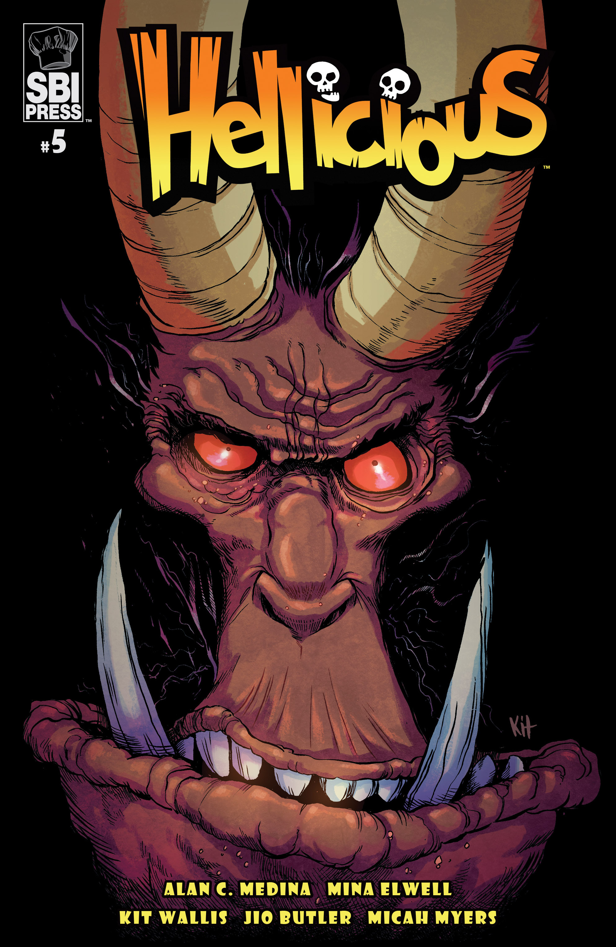 Read online Hellicious comic -  Issue #5 - 1