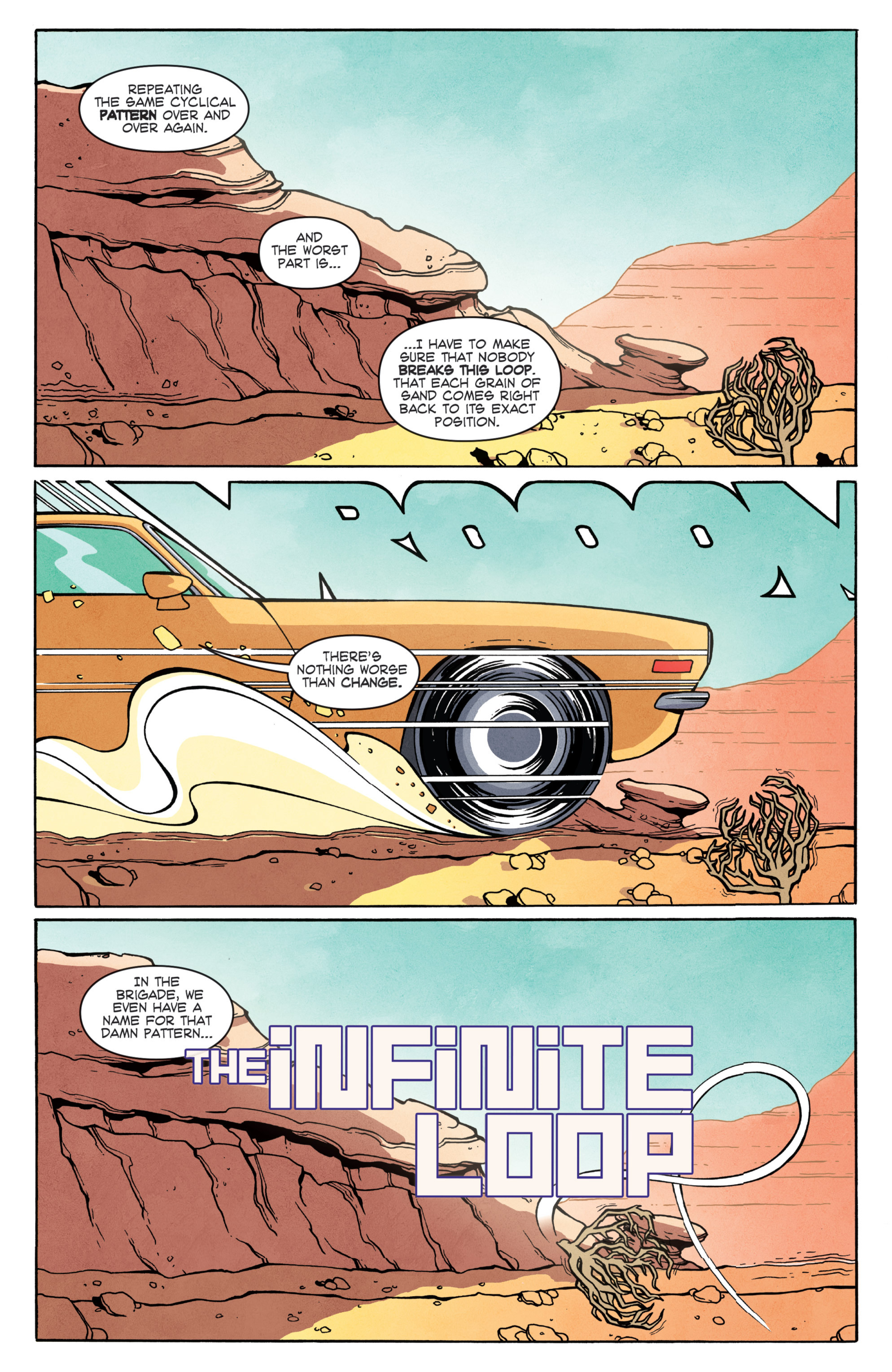 Read online Infinite Loop comic -  Issue #1 - 4