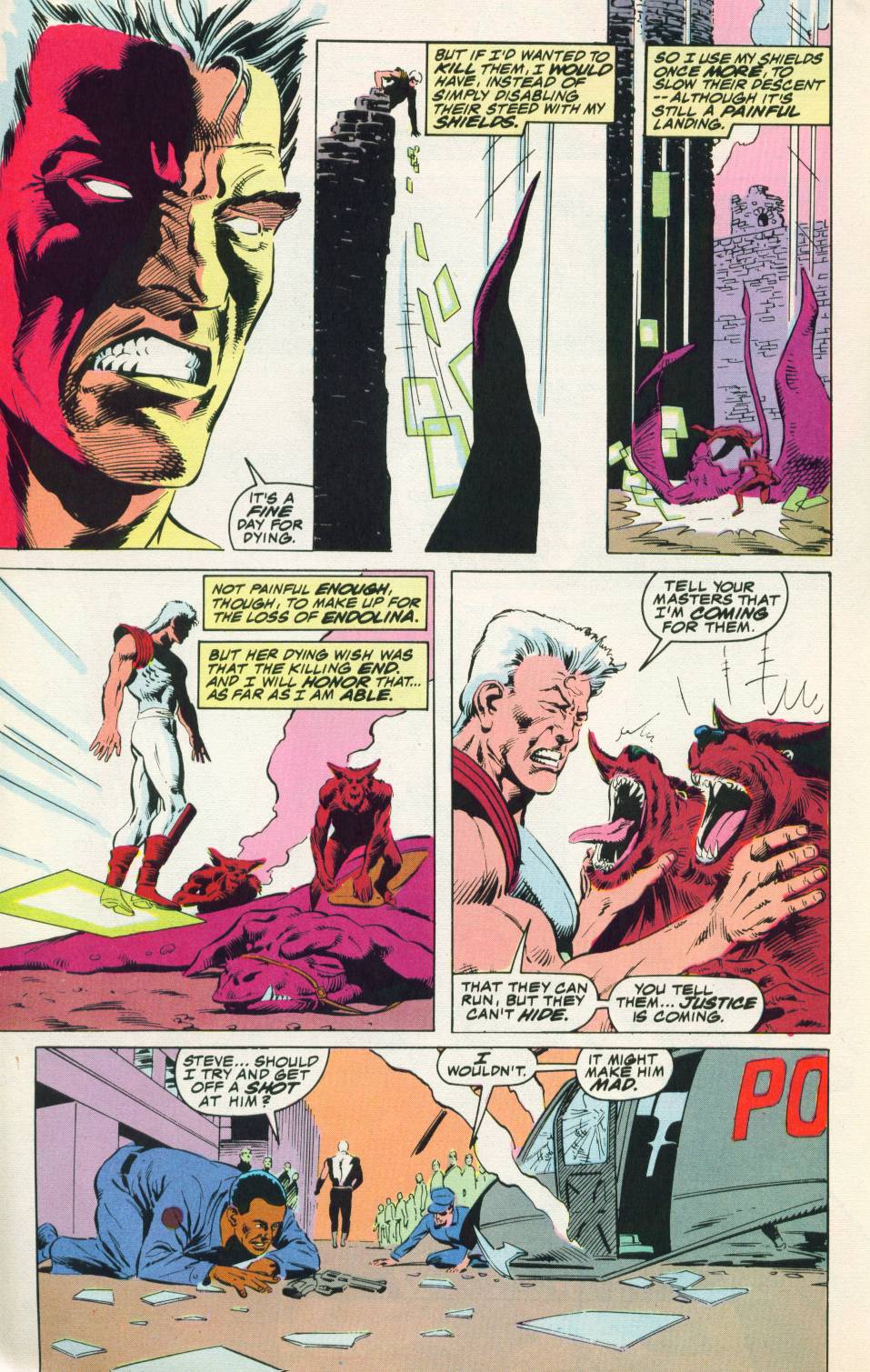 Read online Justice (1986) comic -  Issue #22 - 5