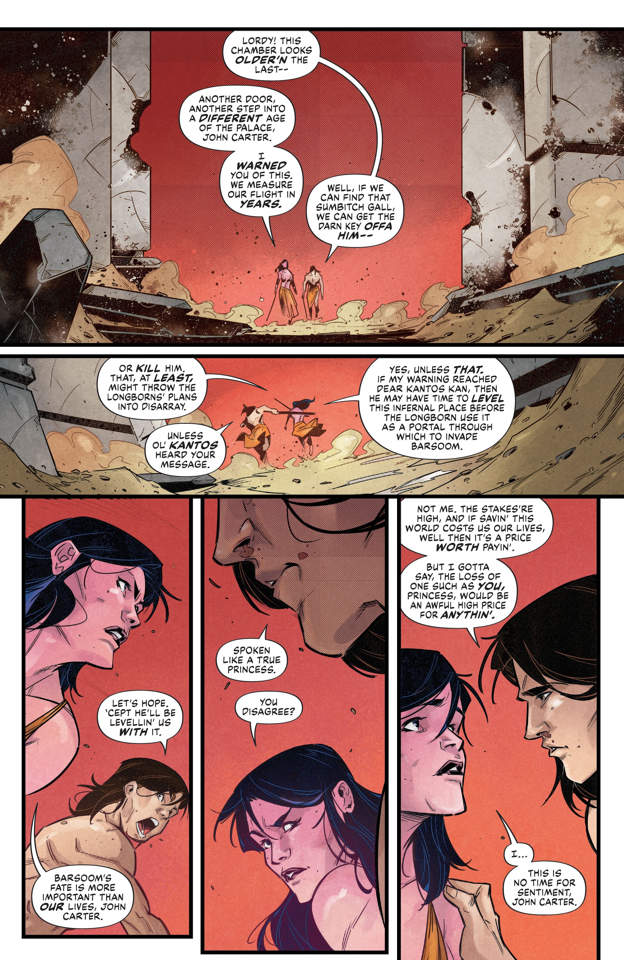 Read online Dejah Thoris vs. John Carter of Mars comic -  Issue #5 - 11