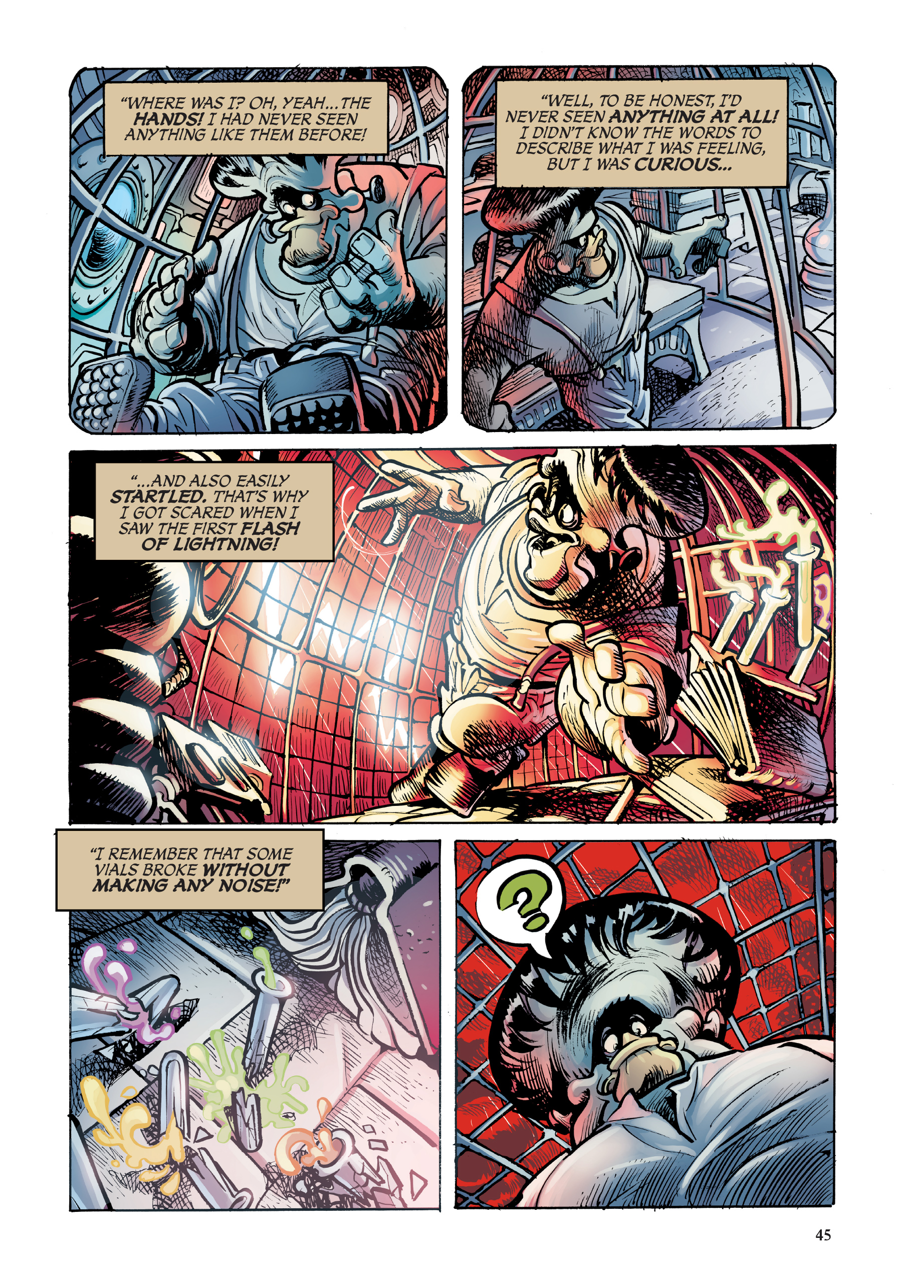 Read online Disney Frankenstein, Starring Donald Duck comic -  Issue # TPB - 45