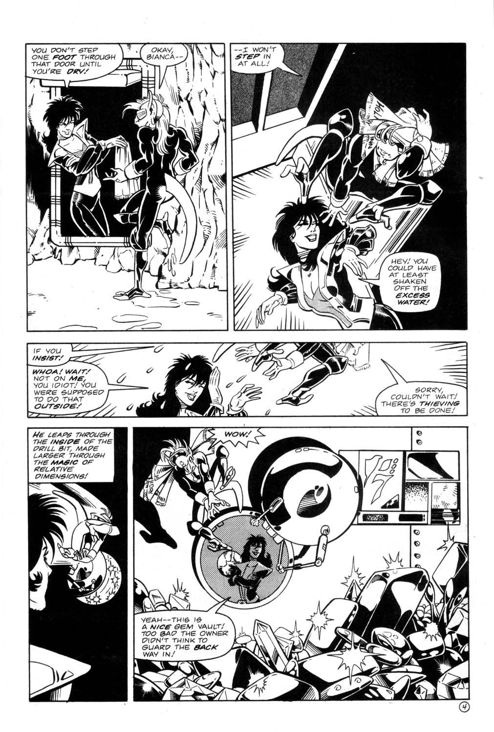 Read online Aristocratic Xtraterrestrial Time-Traveling Thieves comic -  Issue #4 - 6