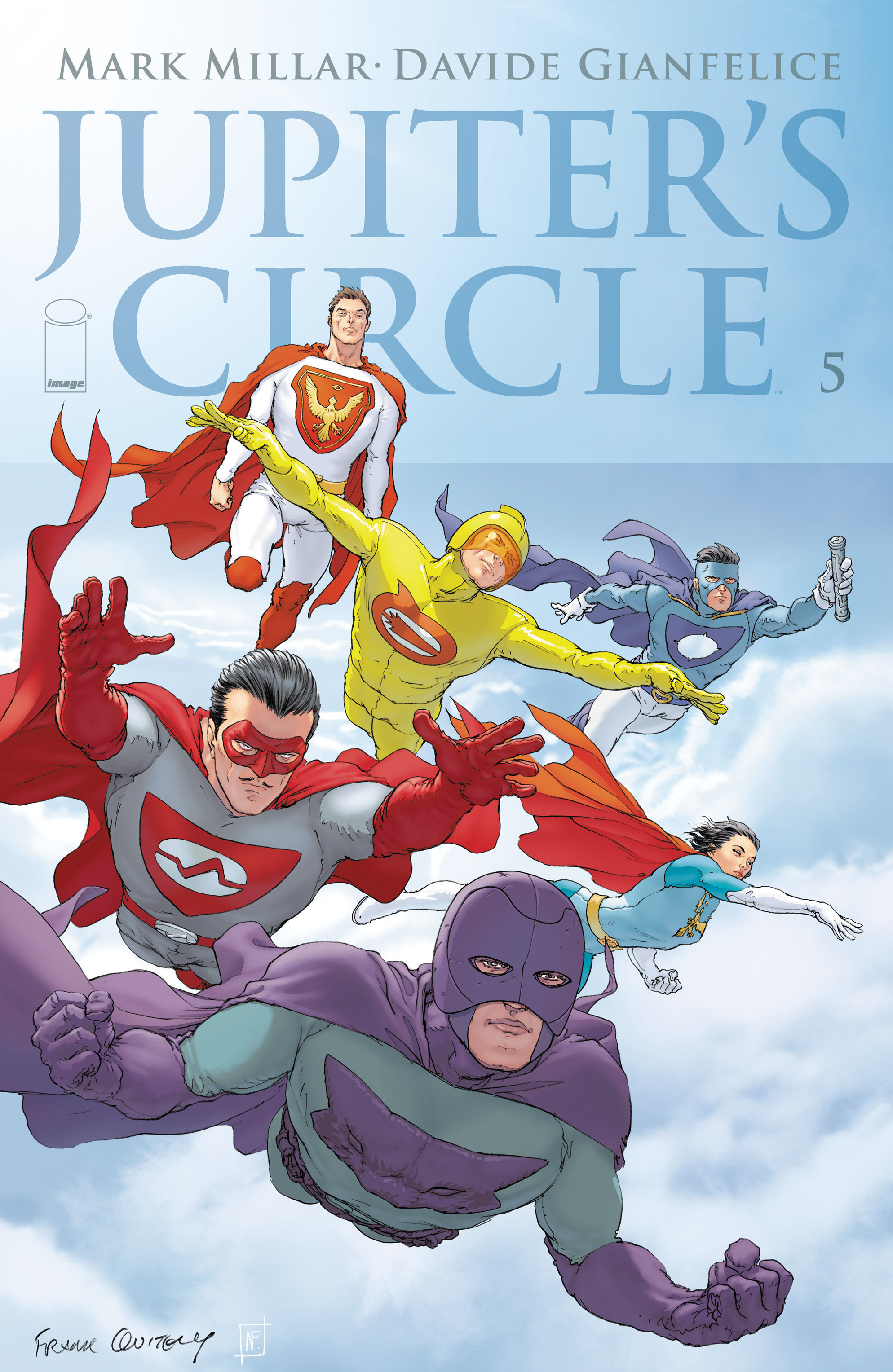 Read online Jupiter's Circle comic -  Issue #5 - 1