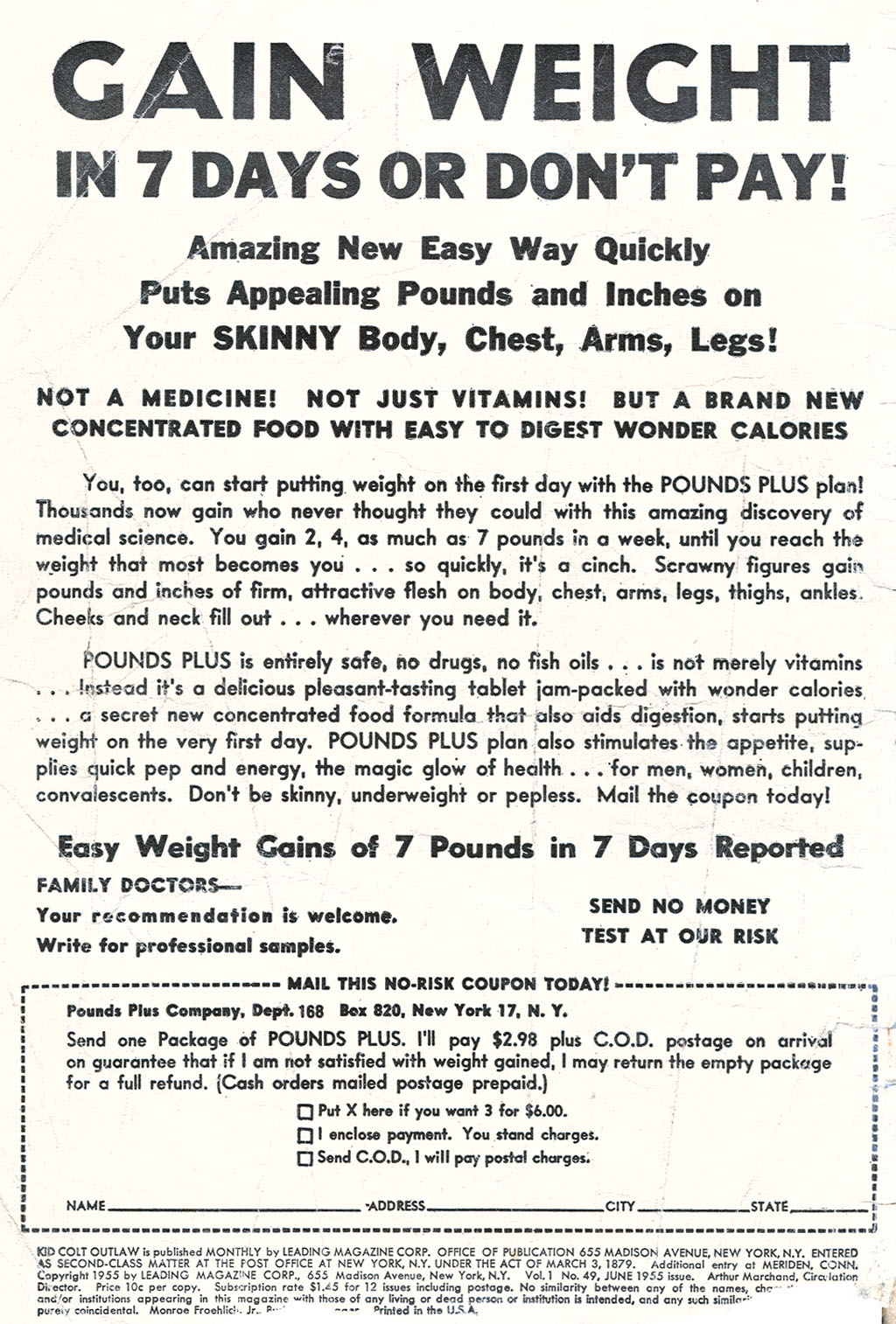 Read online Kid Colt Outlaw comic -  Issue #49 - 4