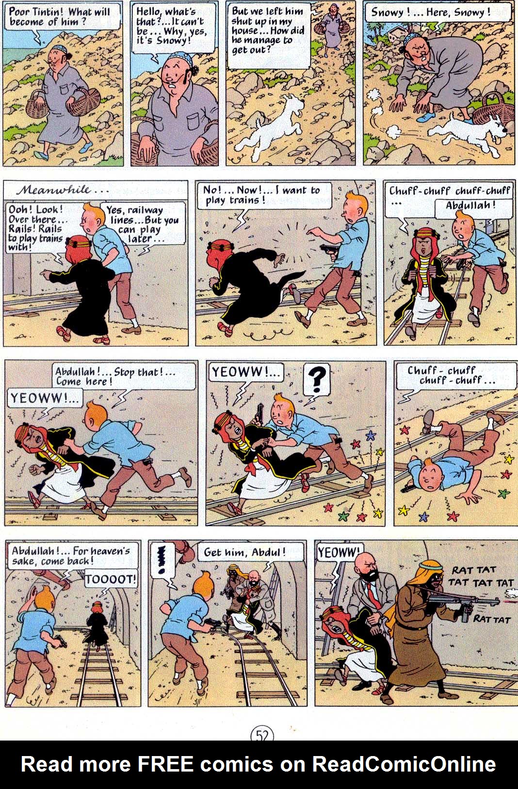 Read online The Adventures of Tintin comic -  Issue #15 - 56