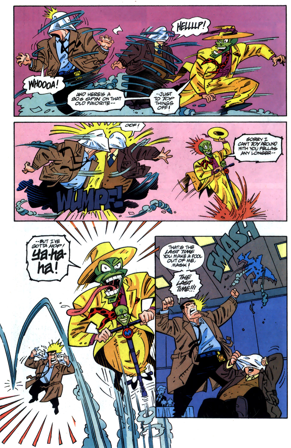Read online Adventures Of The Mask comic -  Issue #6 - 7