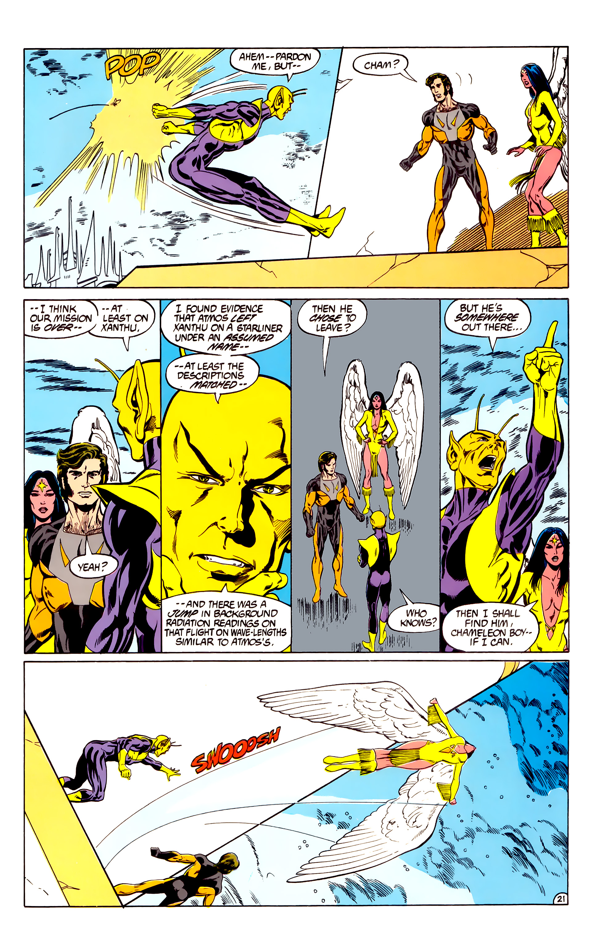 Read online Legion of Super-Heroes (1984) comic -  Issue #28 - 23