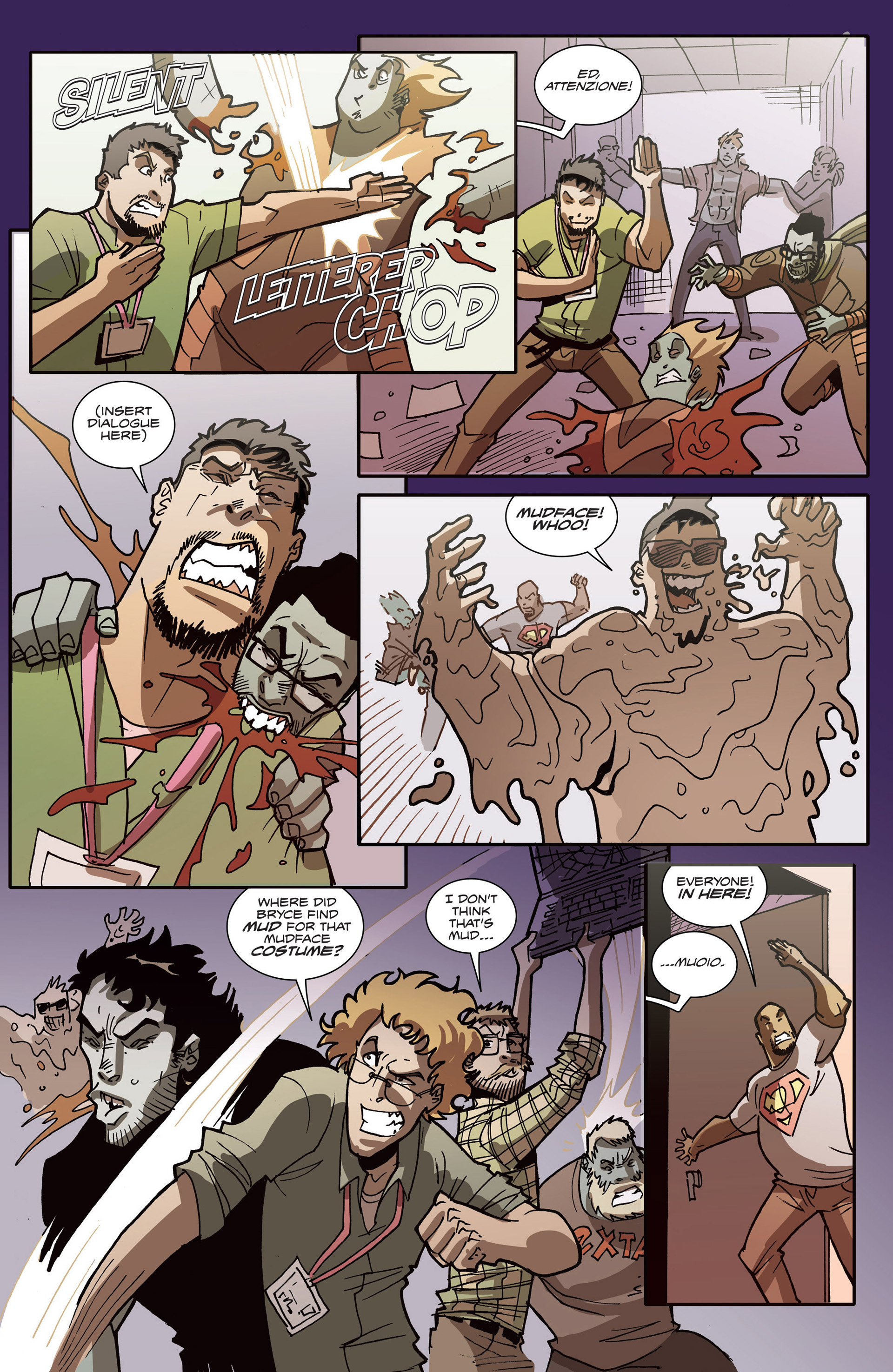 Read online Fanboys vs. Zombies comic -  Issue #20 - 18