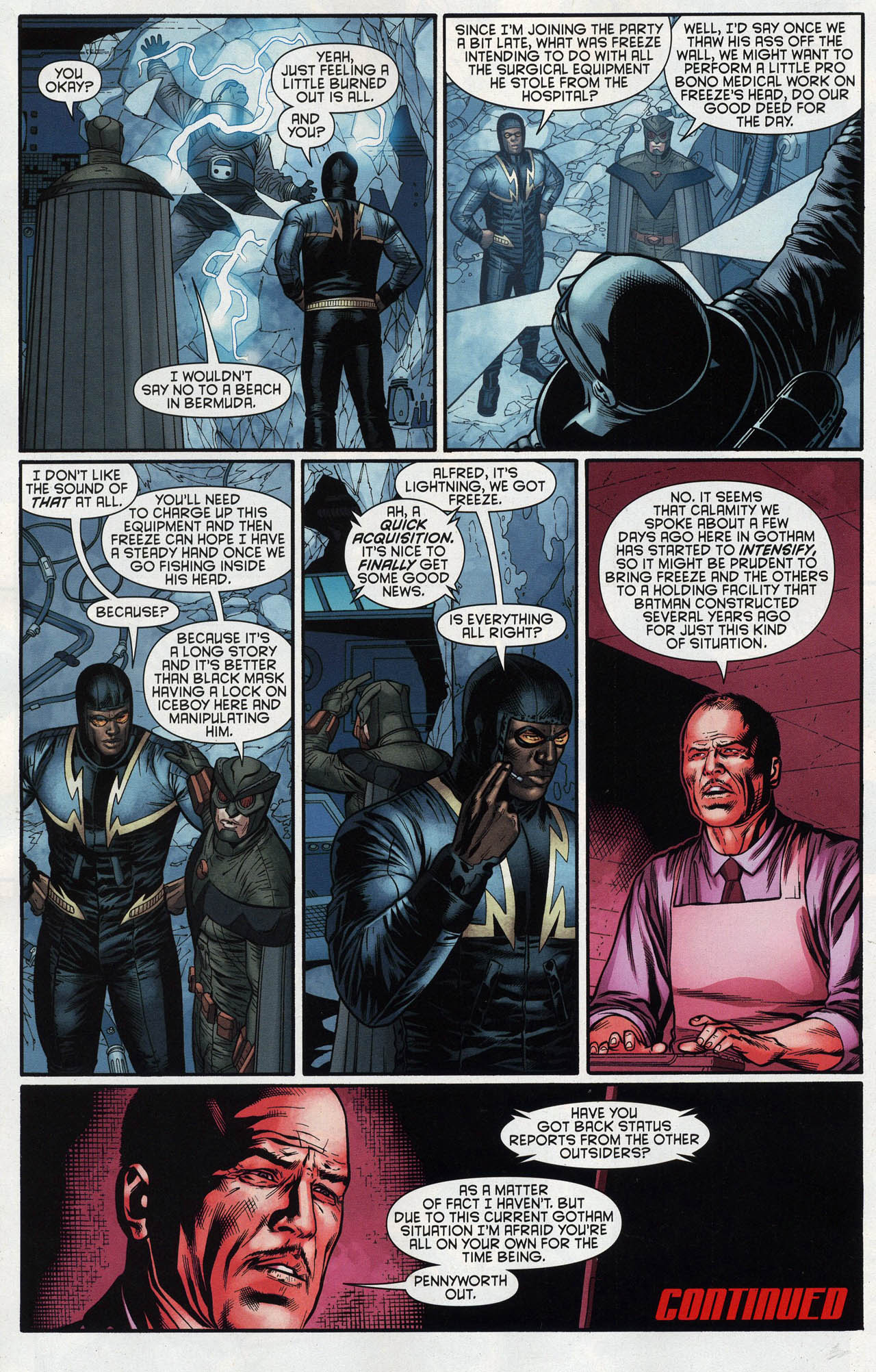 Read online The Outsiders (2009) comic -  Issue #21 - 23