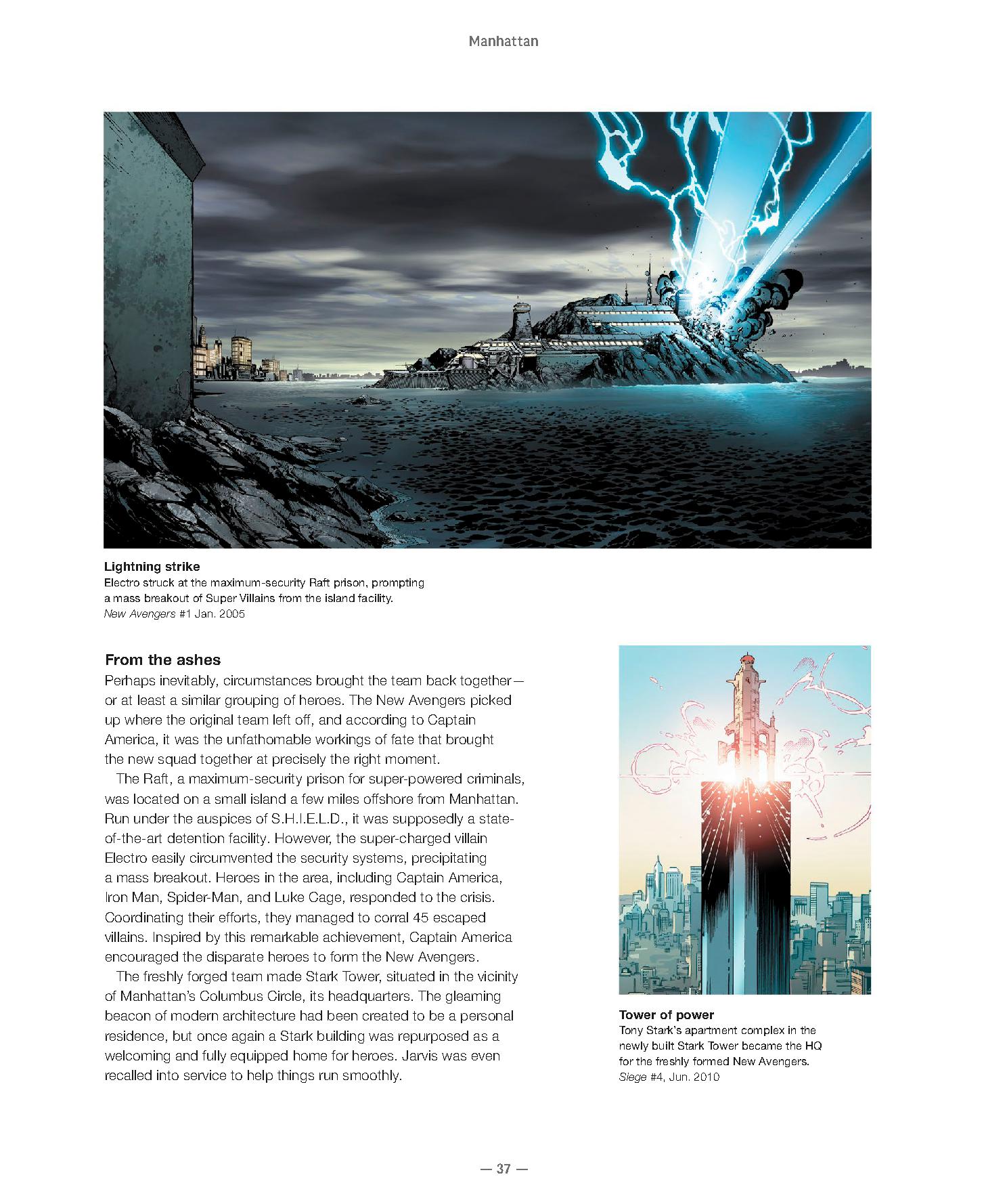 Read online Marvel Universe Map By Map: James Hill comic -  Issue # TPB (Part 1) - 37