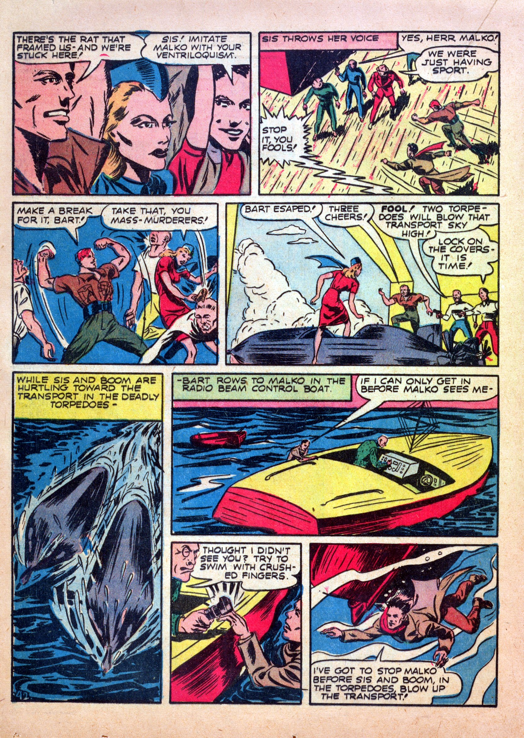 Read online Our Flag Comics comic -  Issue #1 - 44