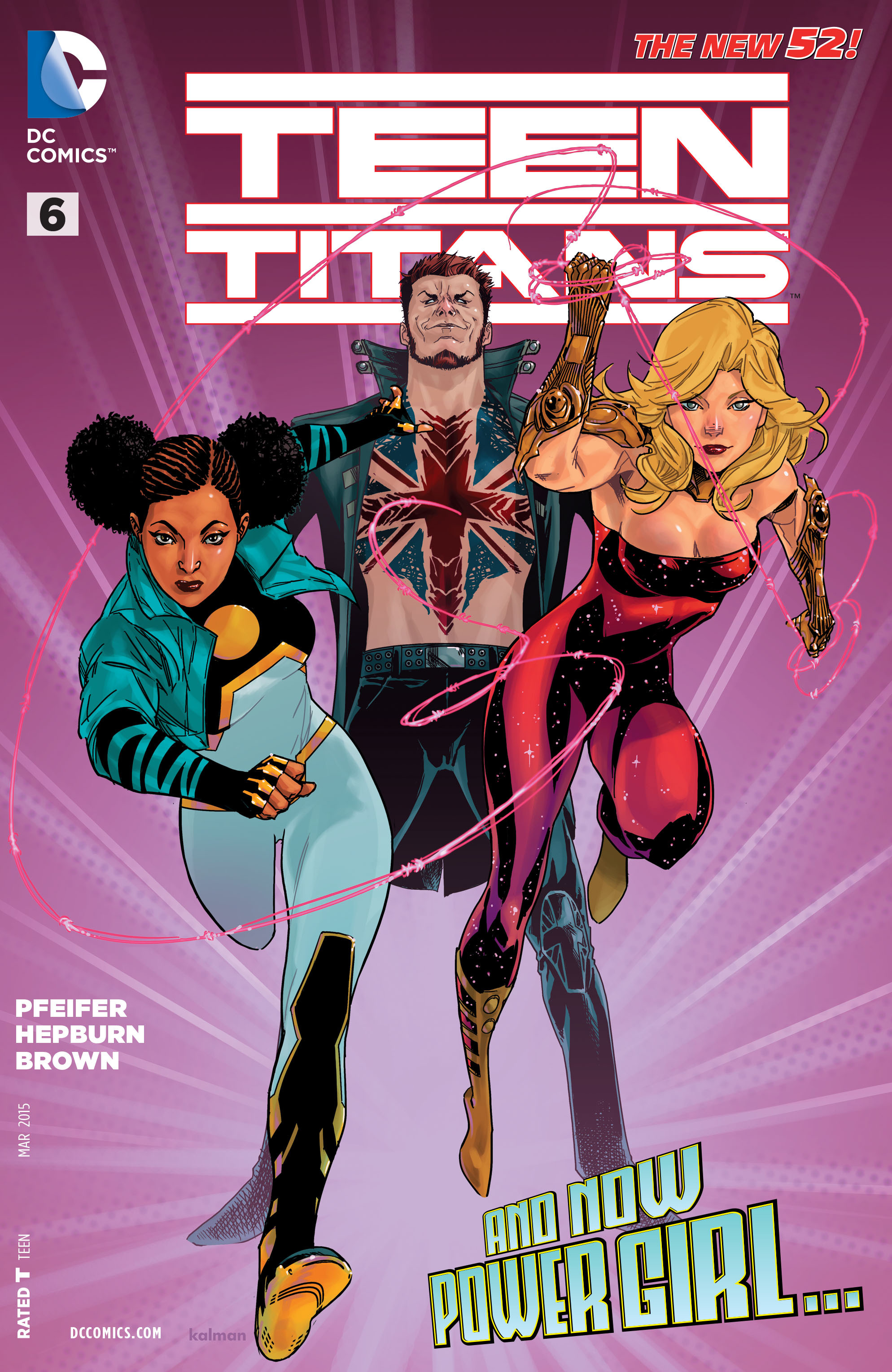 Read online Teen Titans (2014) comic -  Issue #6 - 1