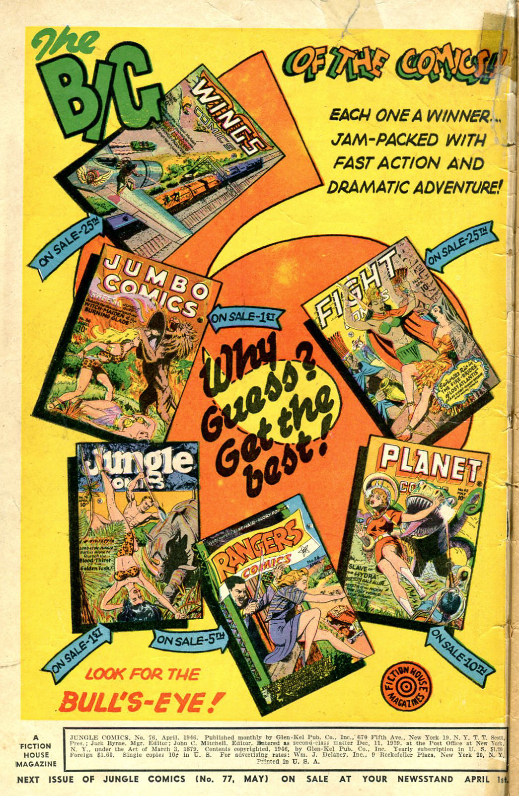 Read online Jungle Comics comic -  Issue #76 - 3