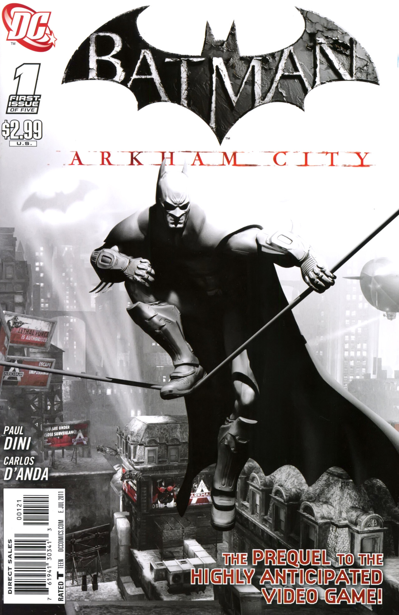 Read online Batman: Arkham City comic -  Issue #1 - 2