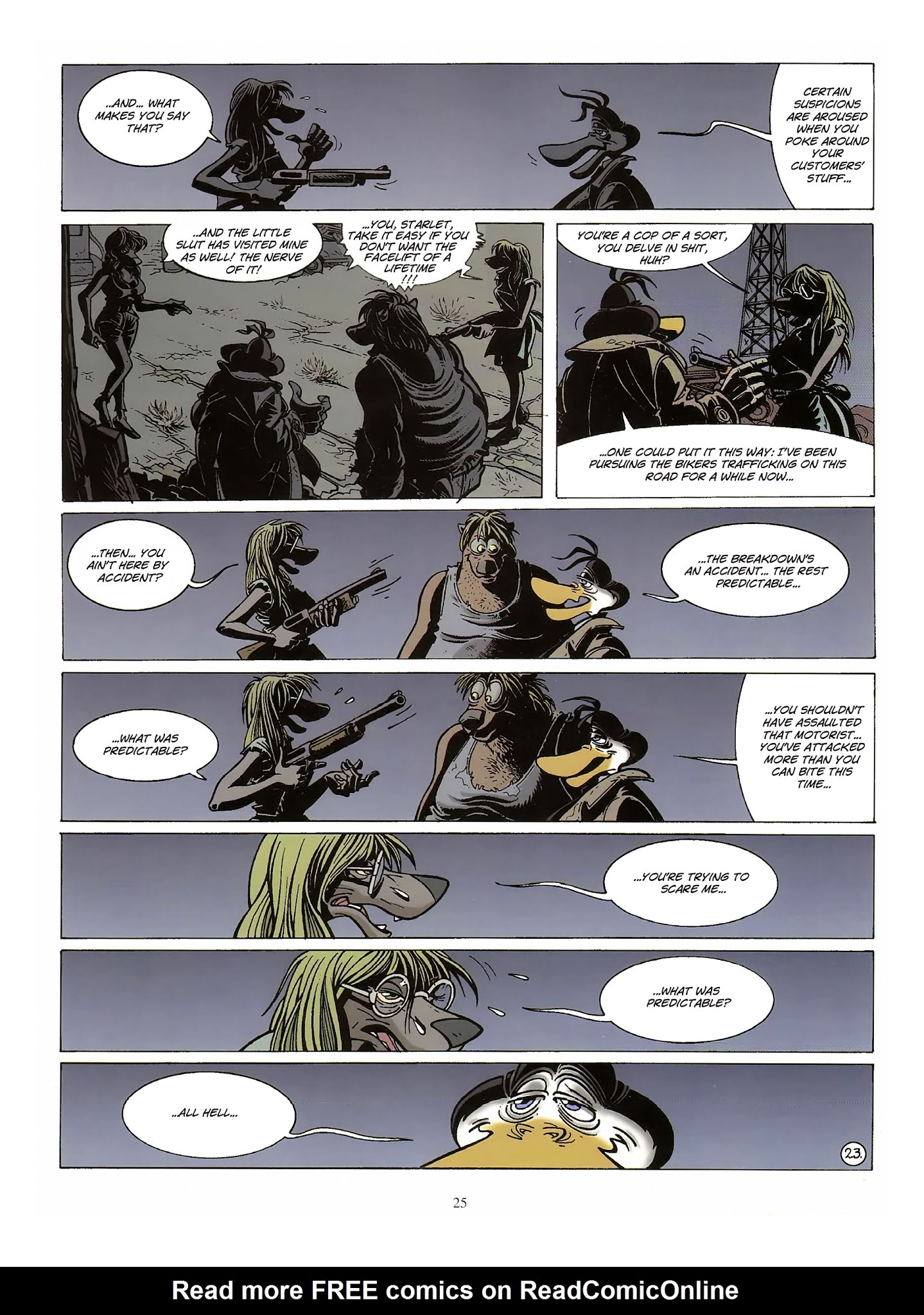 Read online Une enquête de l'inspecteur Canardo comic -  Issue #10 - 26
