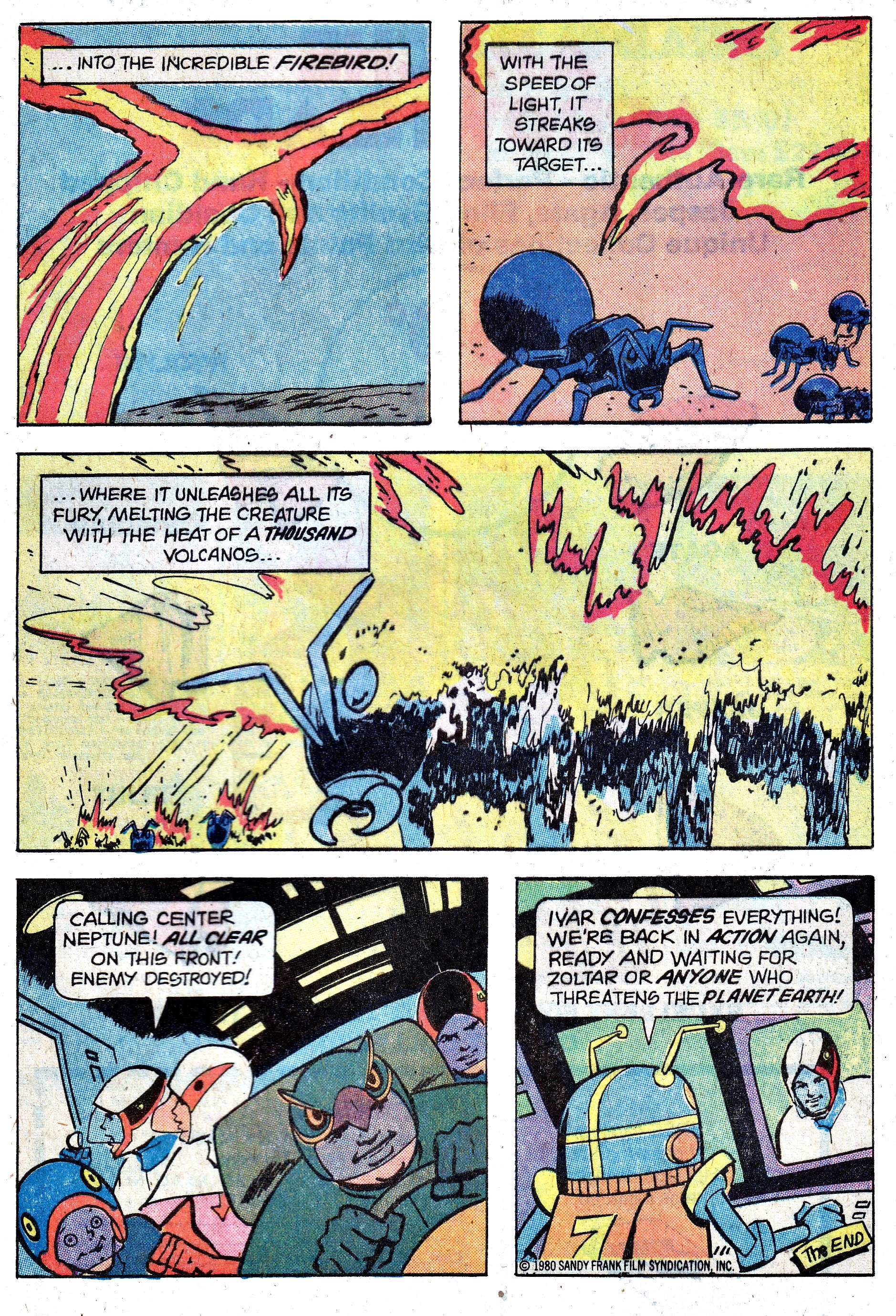 Read online Battle of the Planets (1979) comic -  Issue #7 - 23