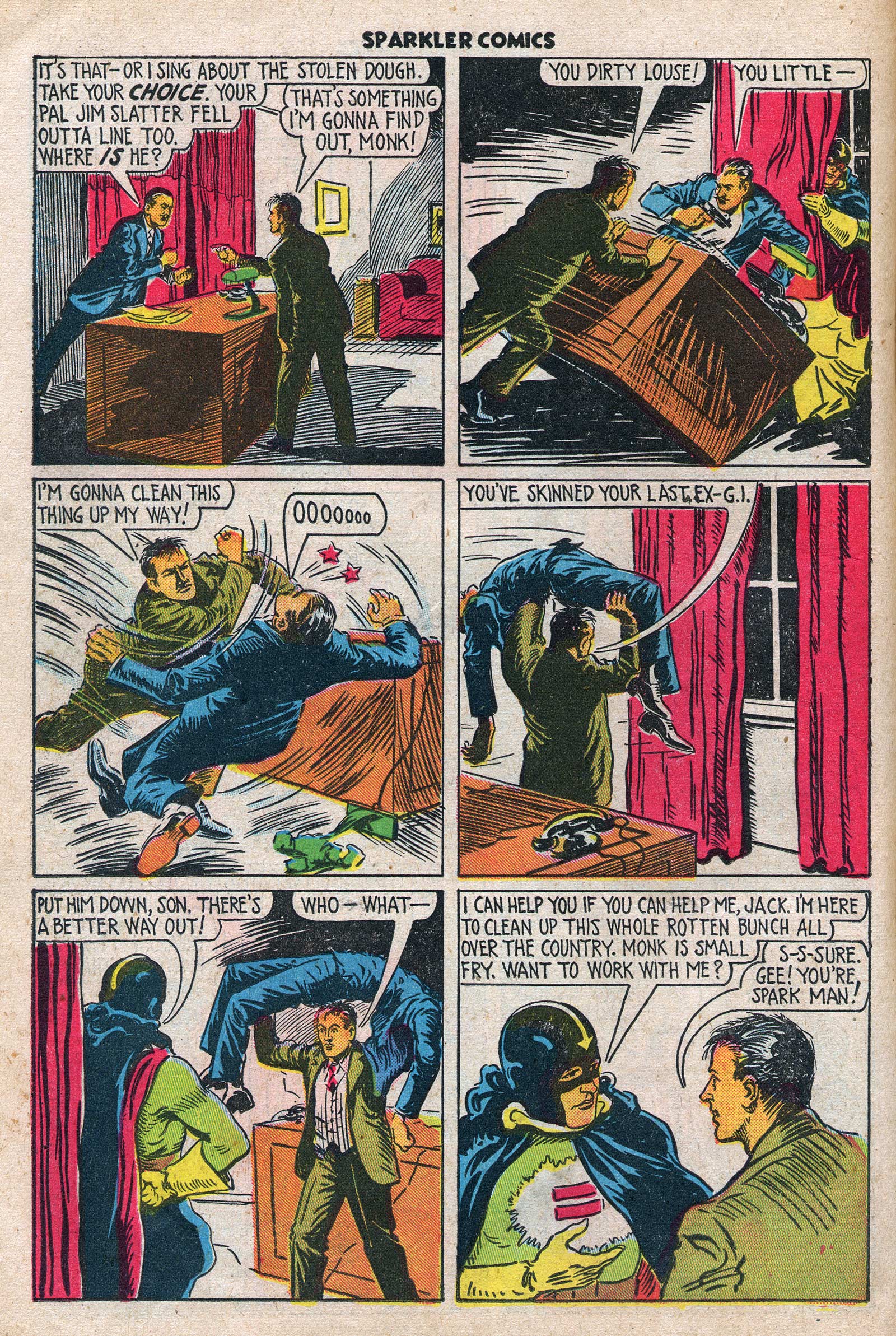 Read online Sparkler Comics comic -  Issue #47 - 22