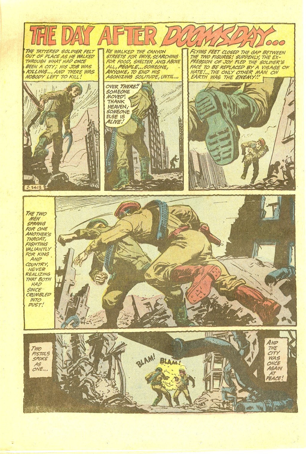 Read online Weird War Tales (1971) comic -  Issue #22 - 12