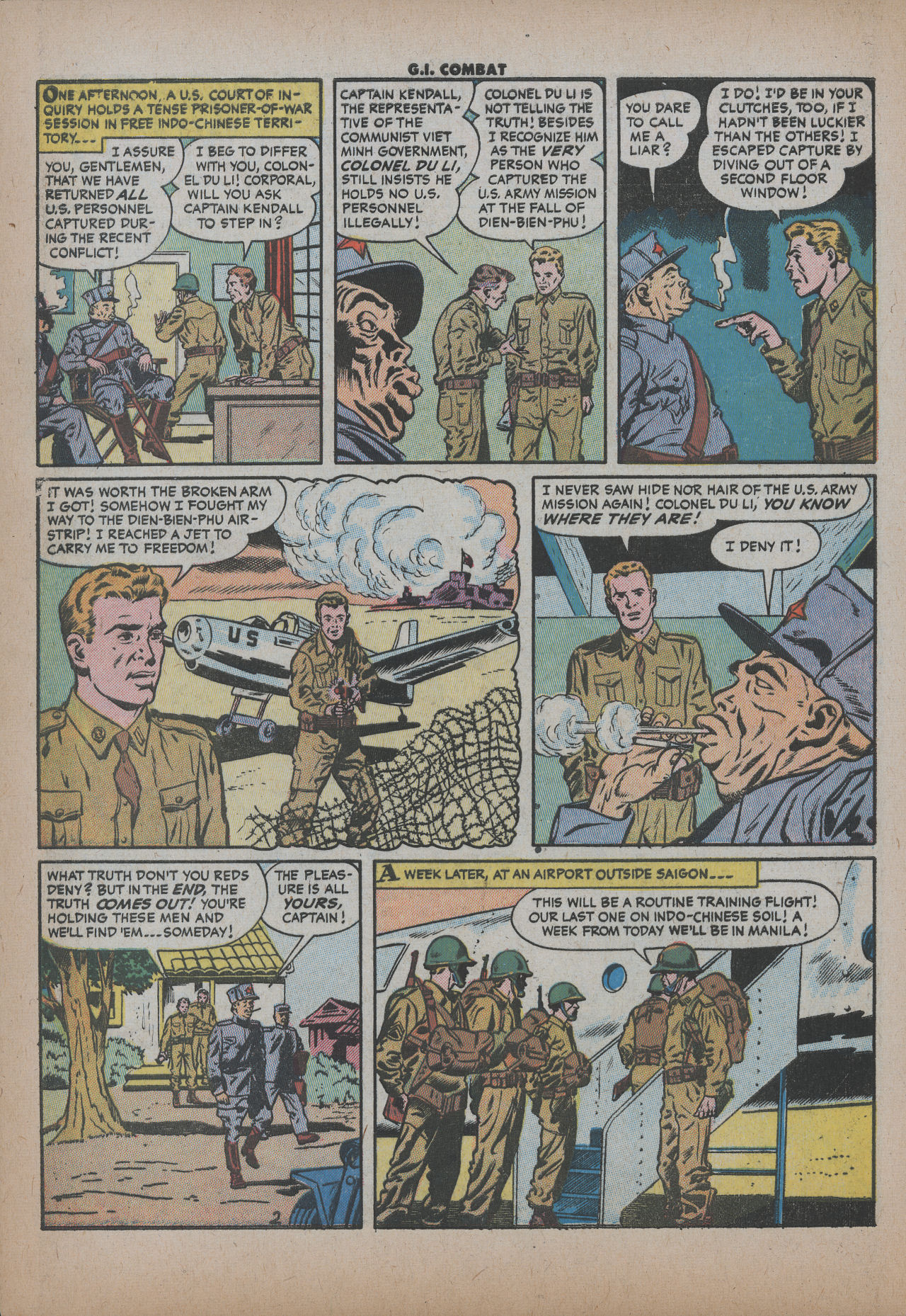 Read online G.I. Combat (1952) comic -  Issue #36 - 4