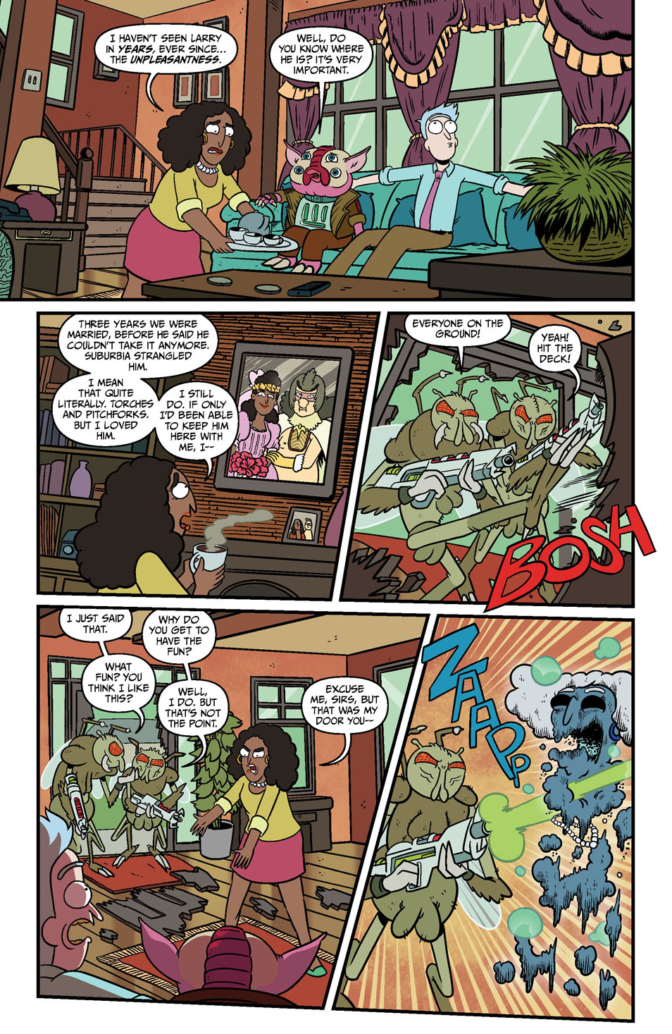 Read online Rick and Morty: Infinity Hour comic -  Issue #1 - 12