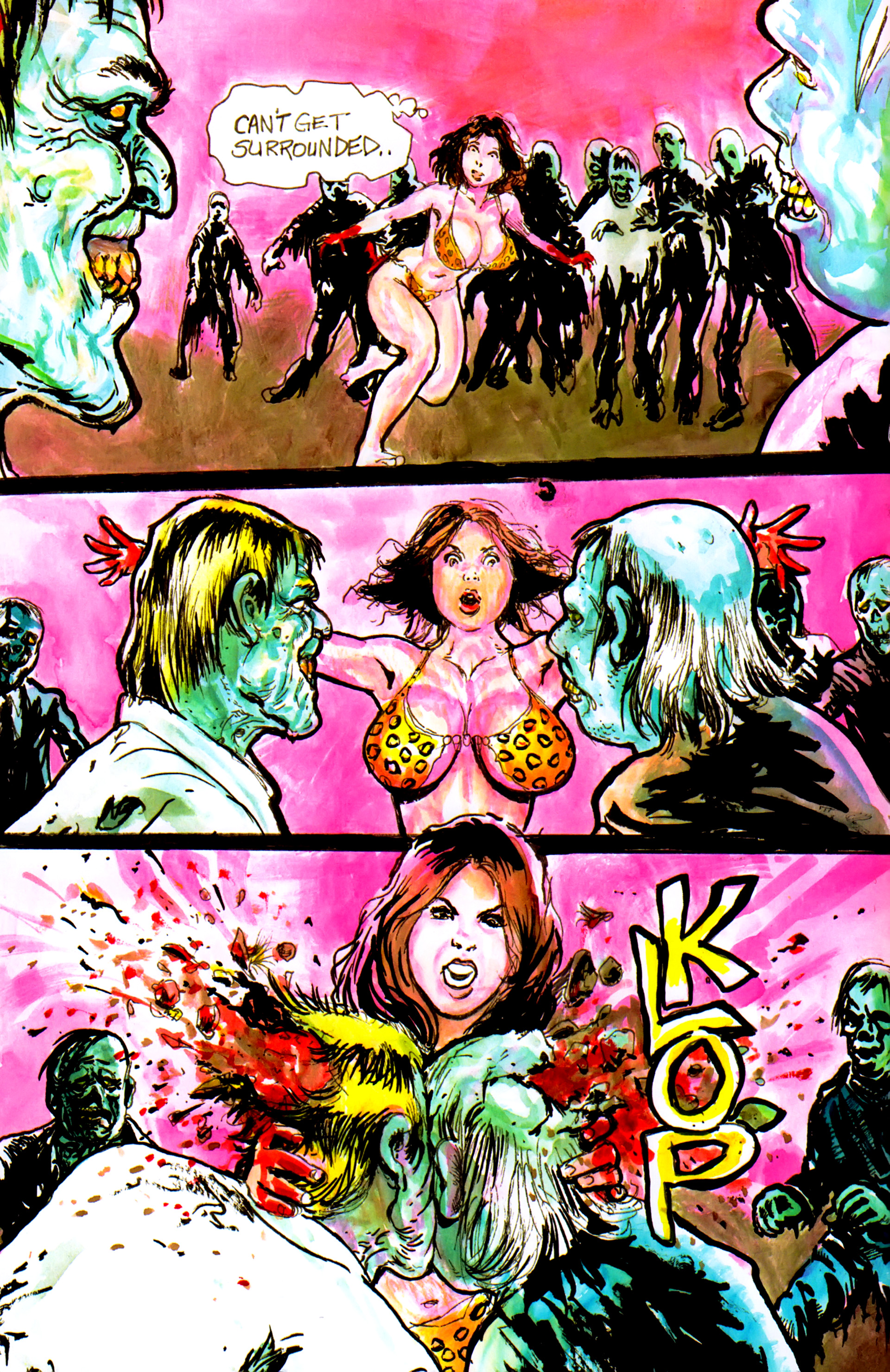 Read online Cavewoman: The Zombie Situation comic -  Issue #1 - 12
