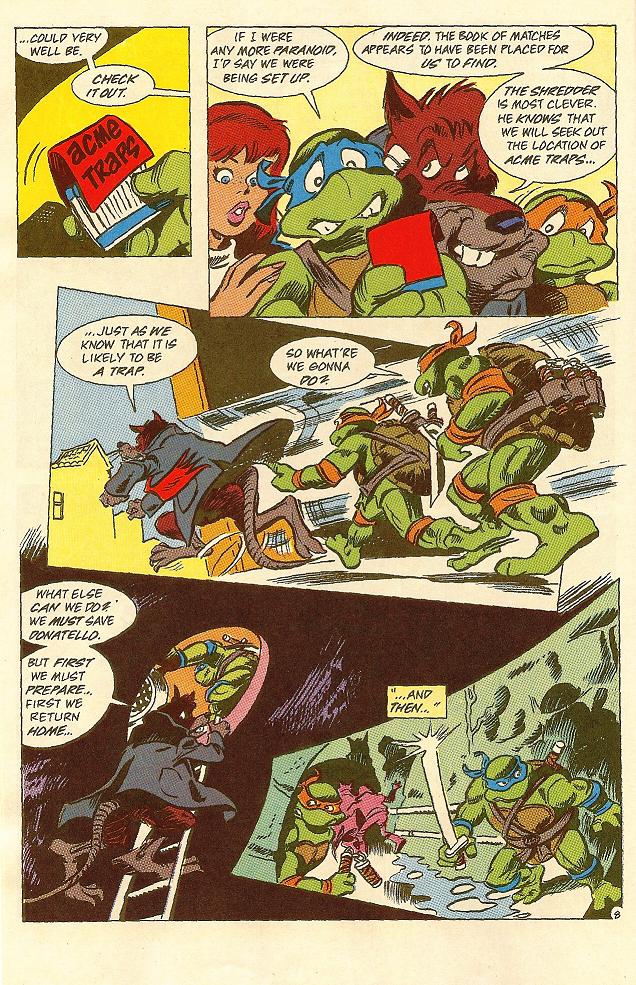 Read online Teenage Mutant Ninja Turtles Adventures (1989) comic -  Issue #22 - 9