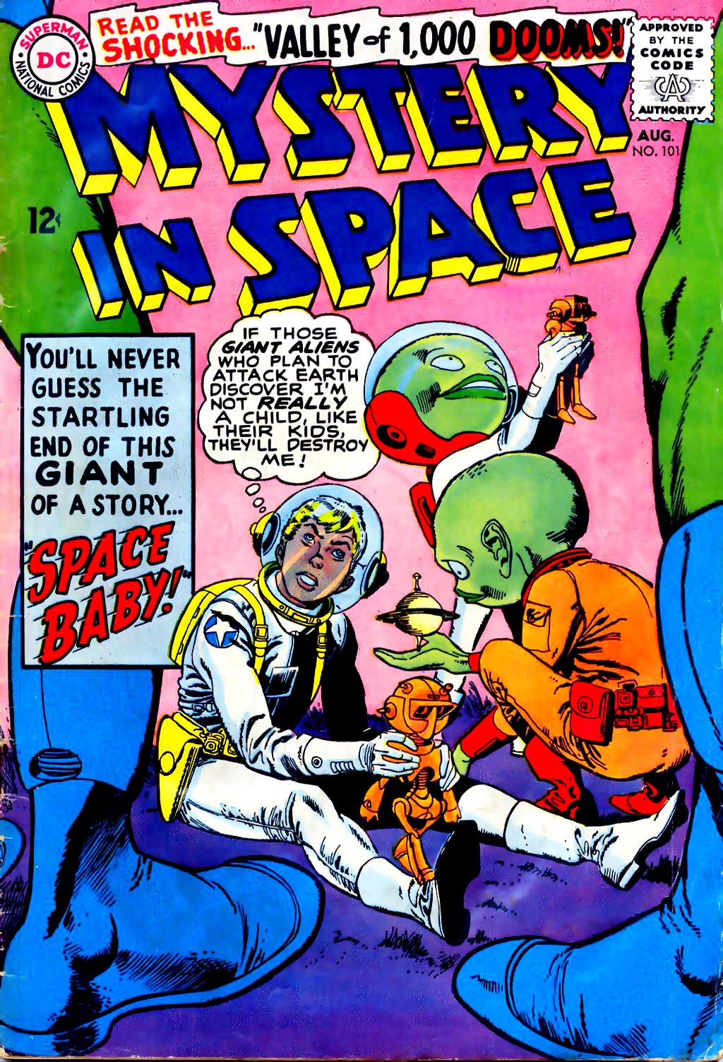 Read online Mystery in Space (1951) comic -  Issue #101 - 1