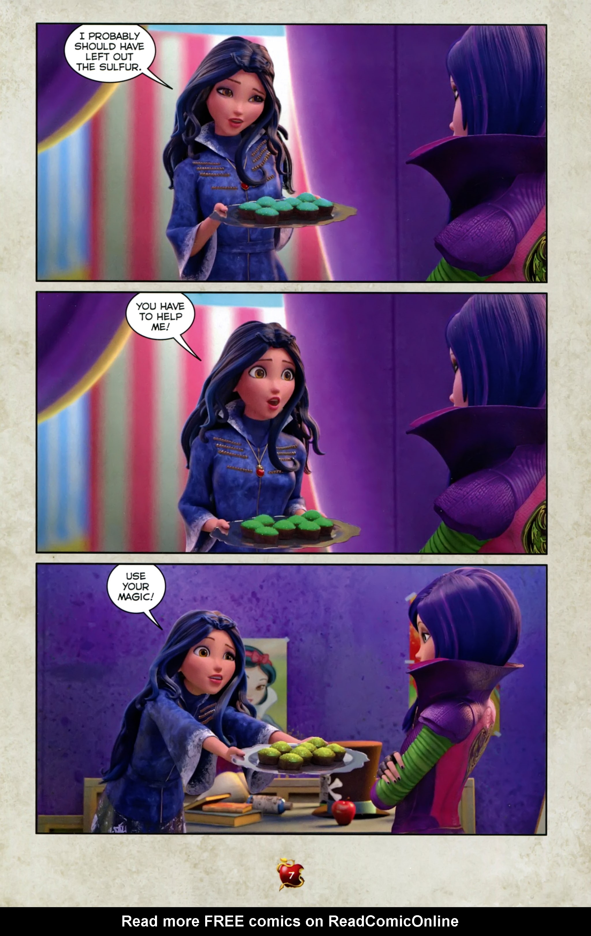 Read online Disney Princess comic -  Issue #2 - 34