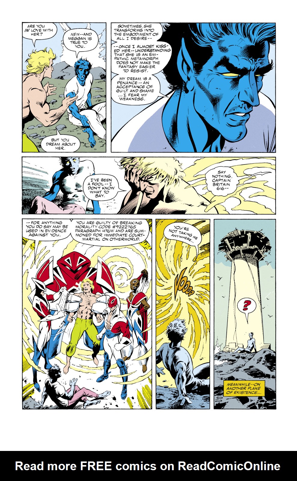 Read online Excalibur (1988) comic -  Issue #43 - 21