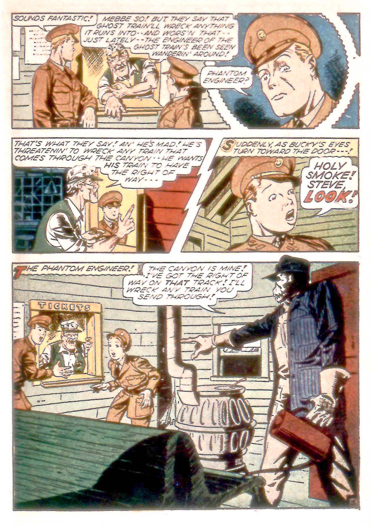 Read online Captain America Comics comic -  Issue #29 - 35