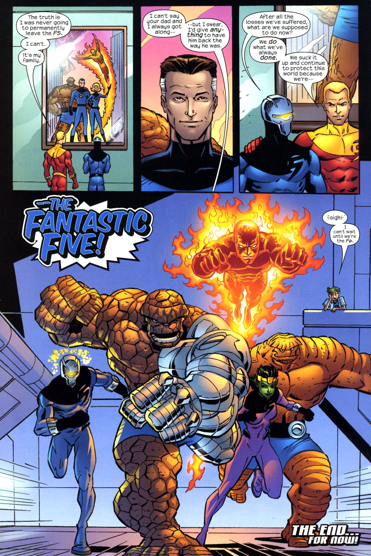 Read online Fantastic Five (2007) comic -  Issue #5 - 24