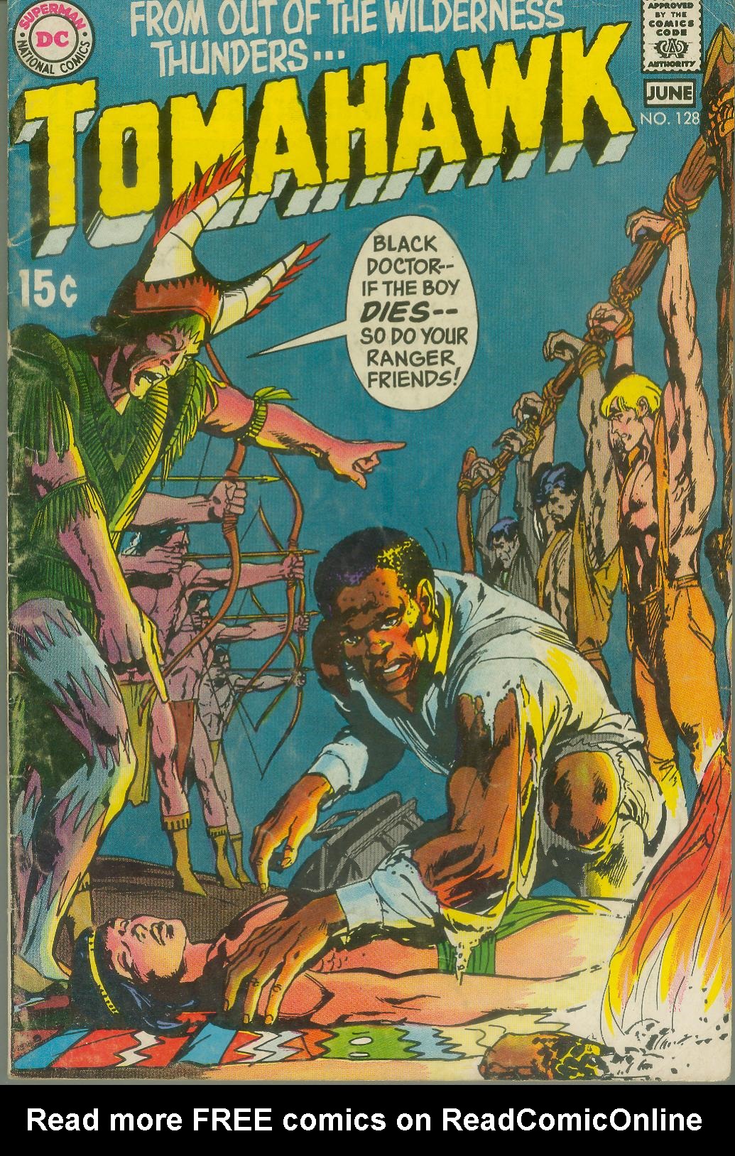 Read online Tomahawk comic -  Issue #128 - 1