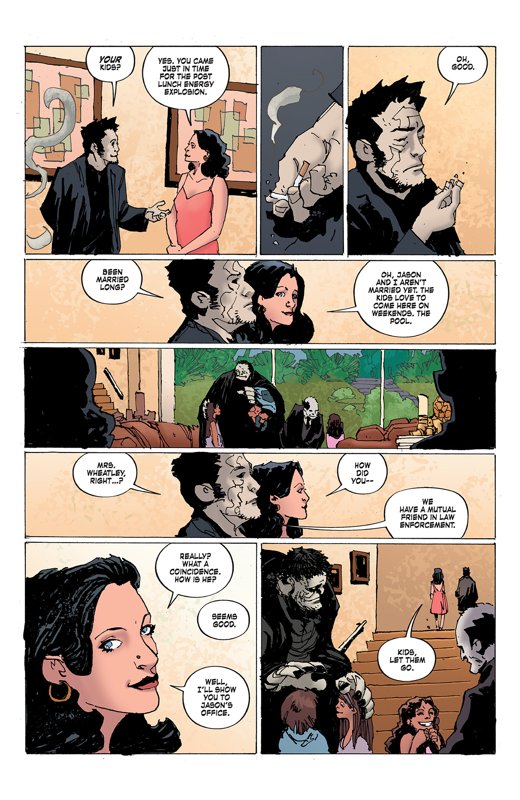 Read online Criminal Macabre: The Eyes of Frankenstein comic -  Issue #2 - 17