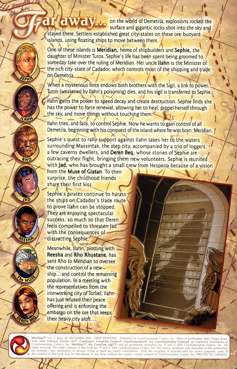 Read online Meridian comic -  Issue #18 - 2