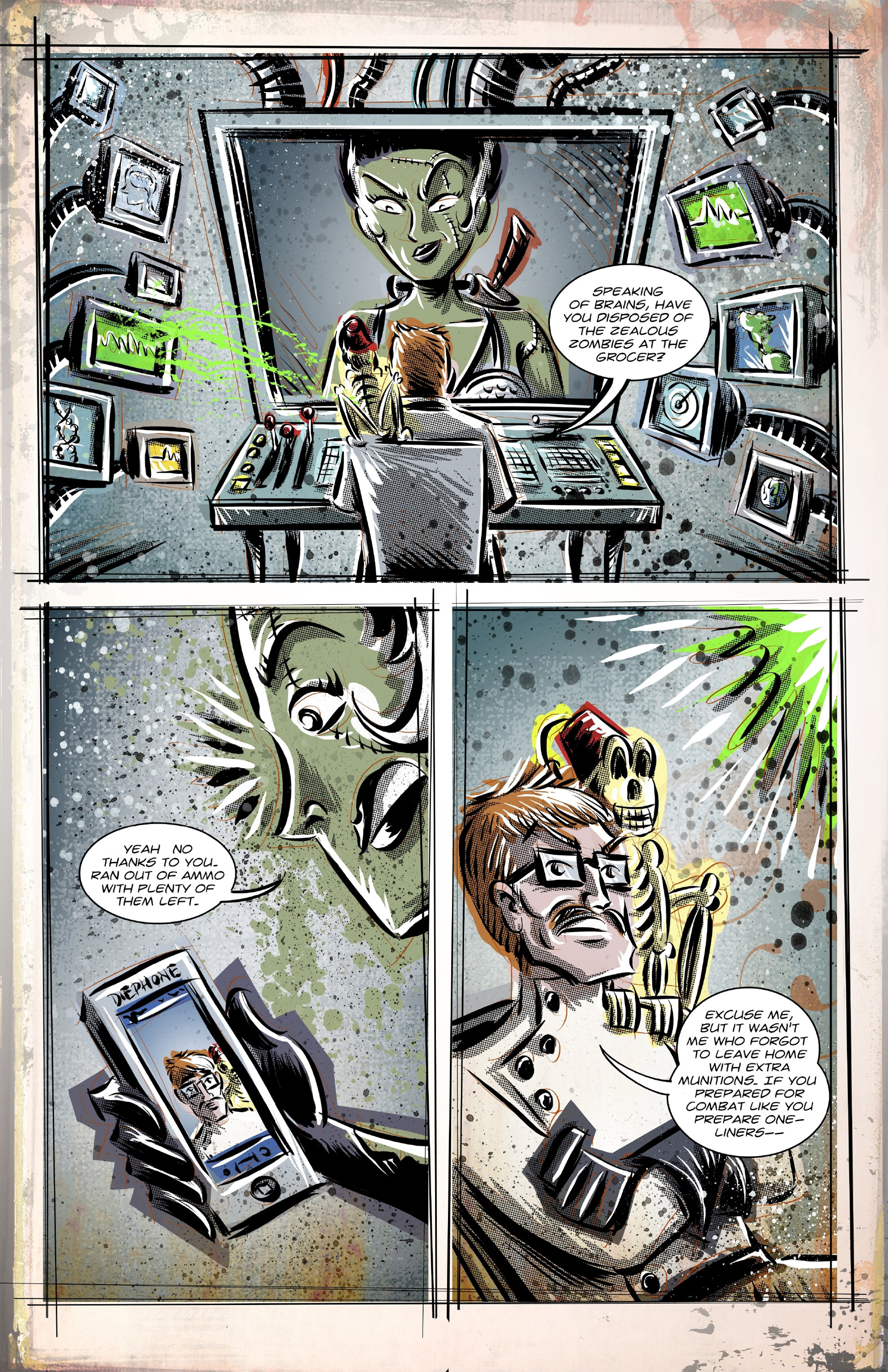 Read online Frankenbabe comic -  Issue #2 - 12