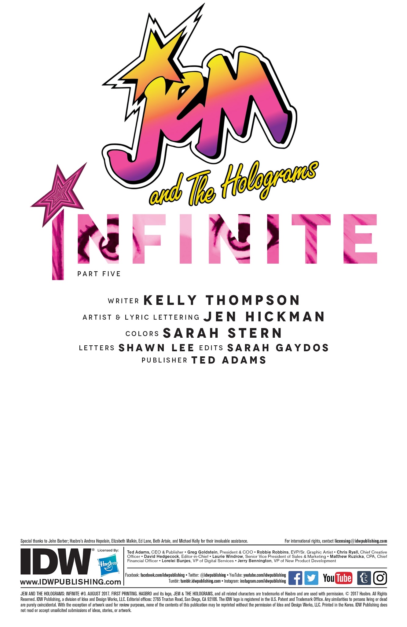 Read online Jem and the Holograms: Infinite comic -  Issue #3 - 2