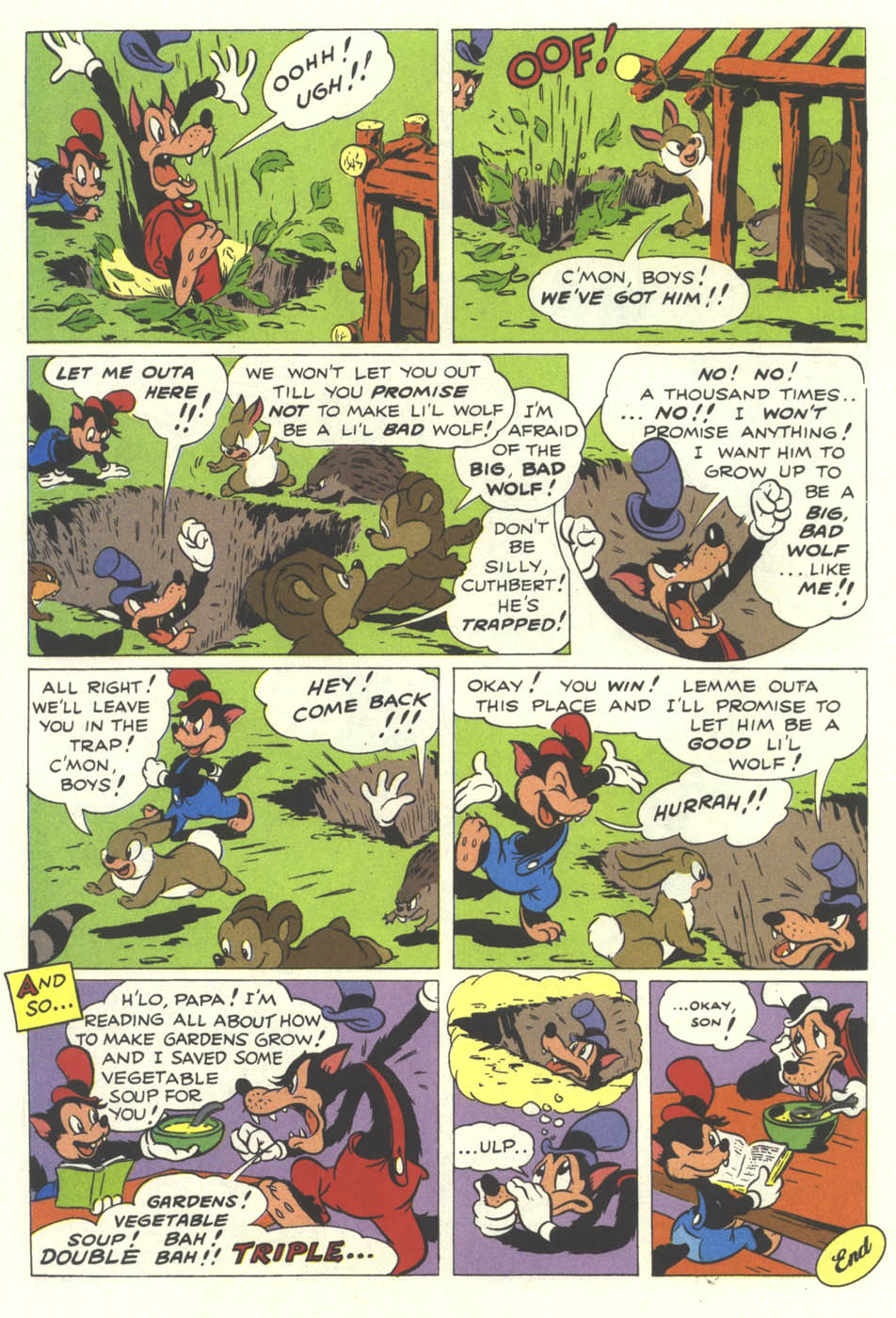Read online Walt Disney's Comics and Stories comic -  Issue #549 - 24