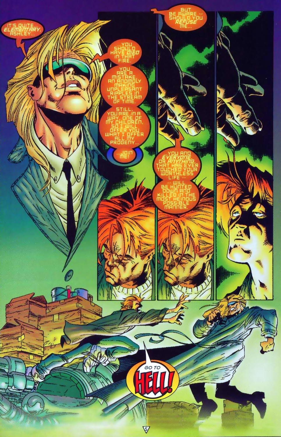 Read online Ash: The Fire Within comic -  Issue #1 - 7
