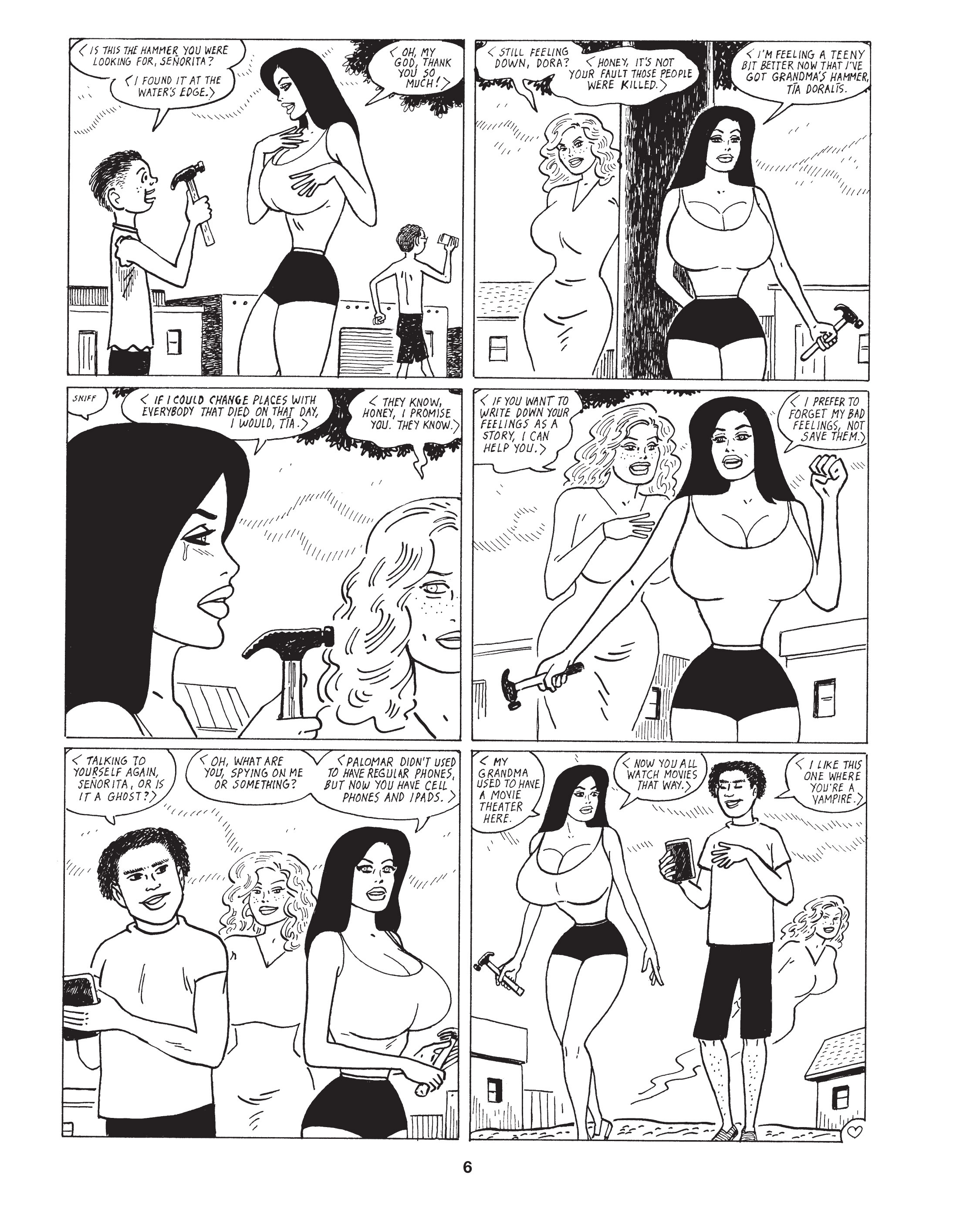Read online Love and Rockets: New Stories comic -  Issue #7 - 7