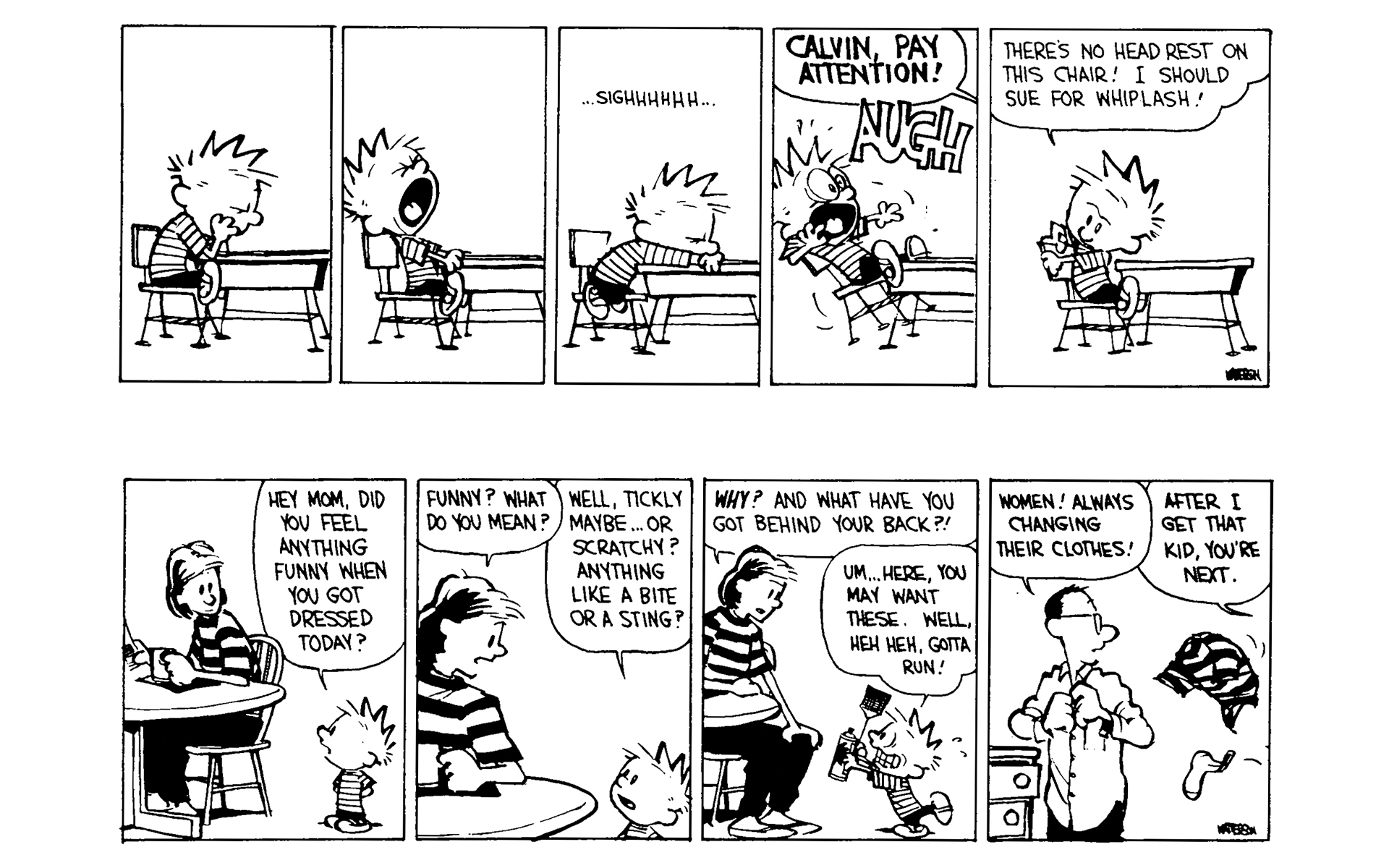 Read online Calvin and Hobbes comic -  Issue #6 - 141
