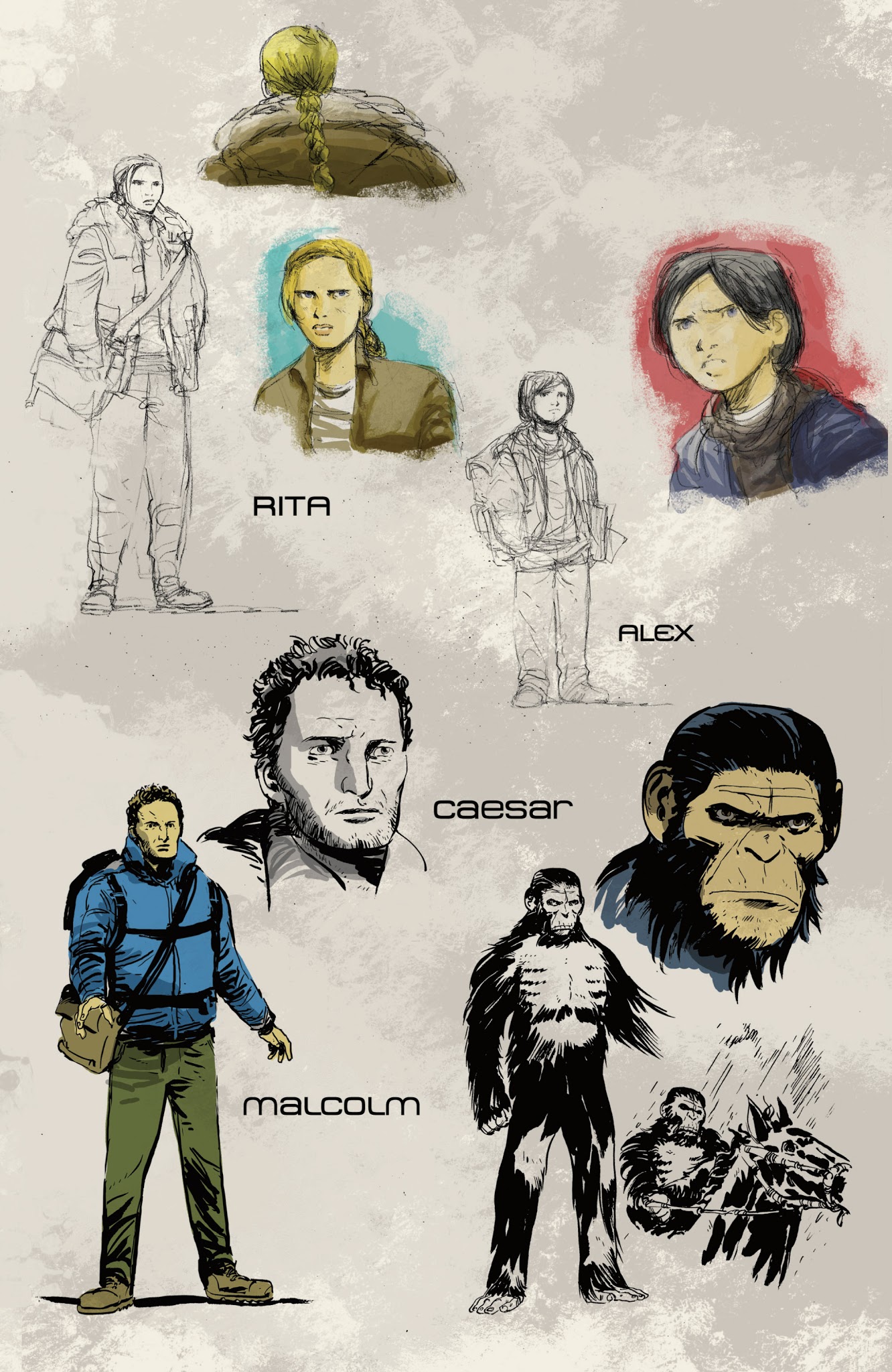 Read online Dawn of the Planet of the Apes comic -  Issue # TPB - 158
