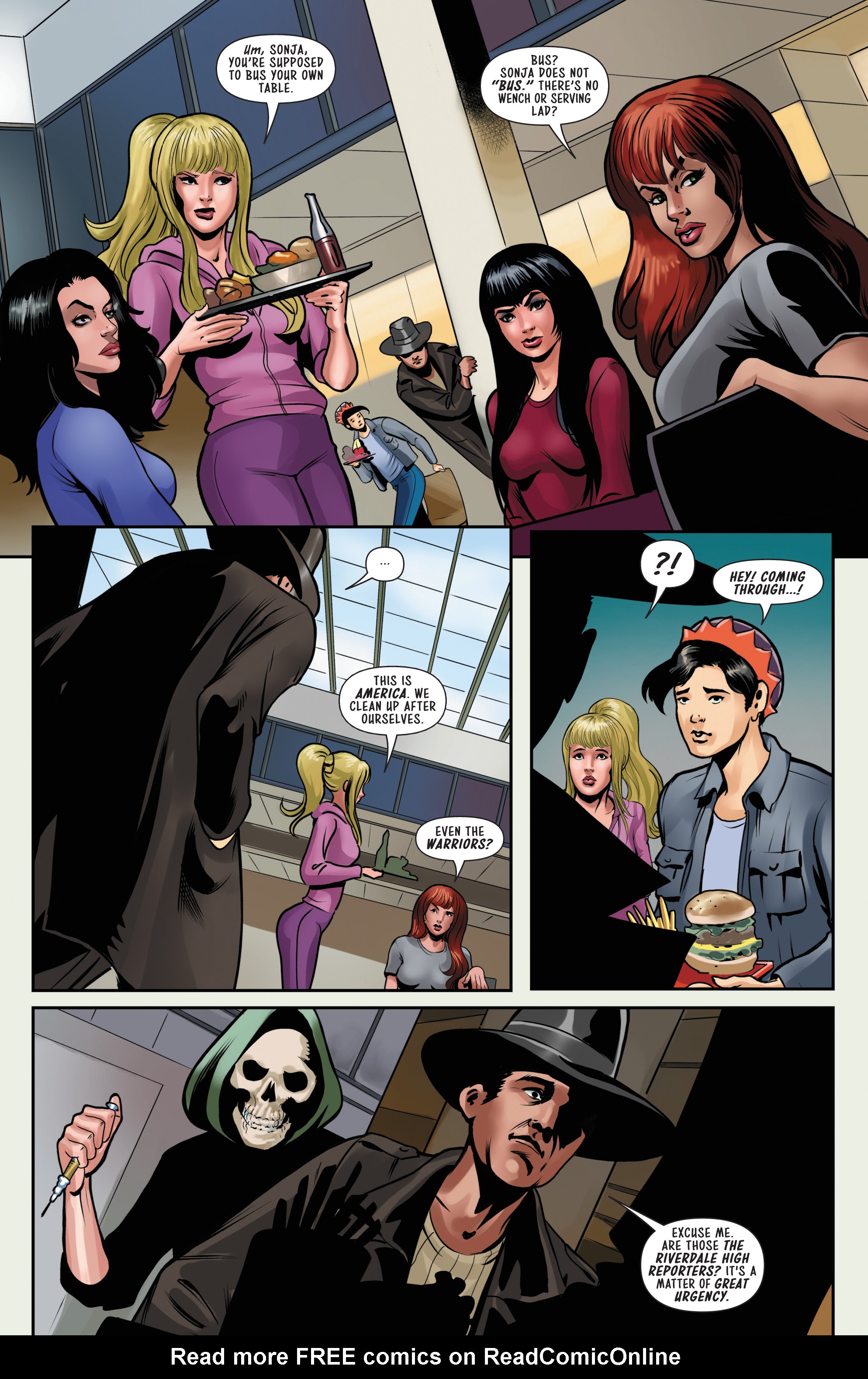 Read online Red Sonja and Vampirella Meet Betty and Veronica comic -  Issue #7 - 11