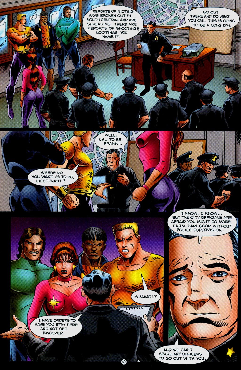 Read online Ultraverse Year Zero: Death of the Squad comic -  Issue #3 - 11