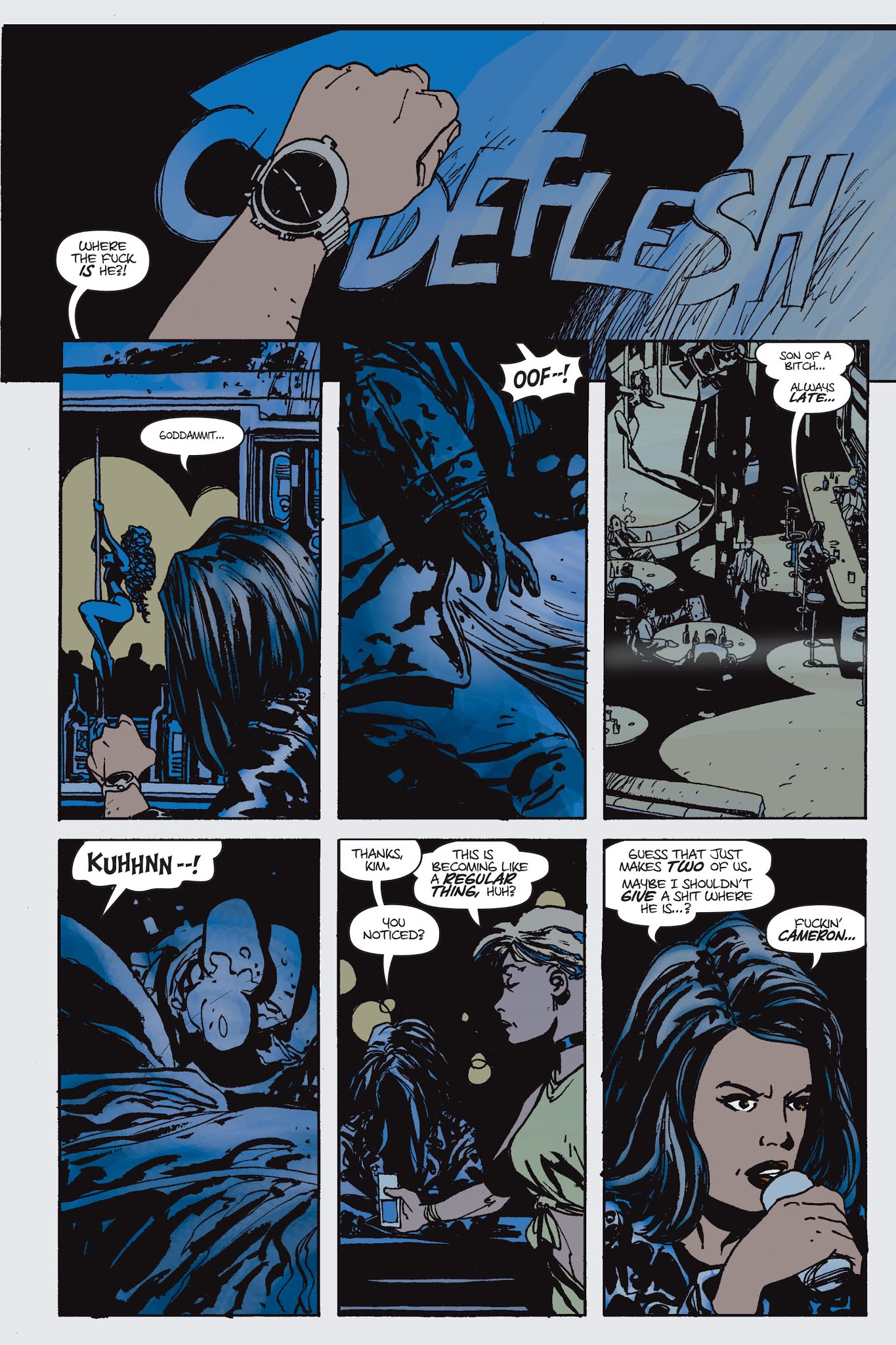 Read online Codeflesh, The Definitive Edition Hardcover comic -  Issue # TPB - 8